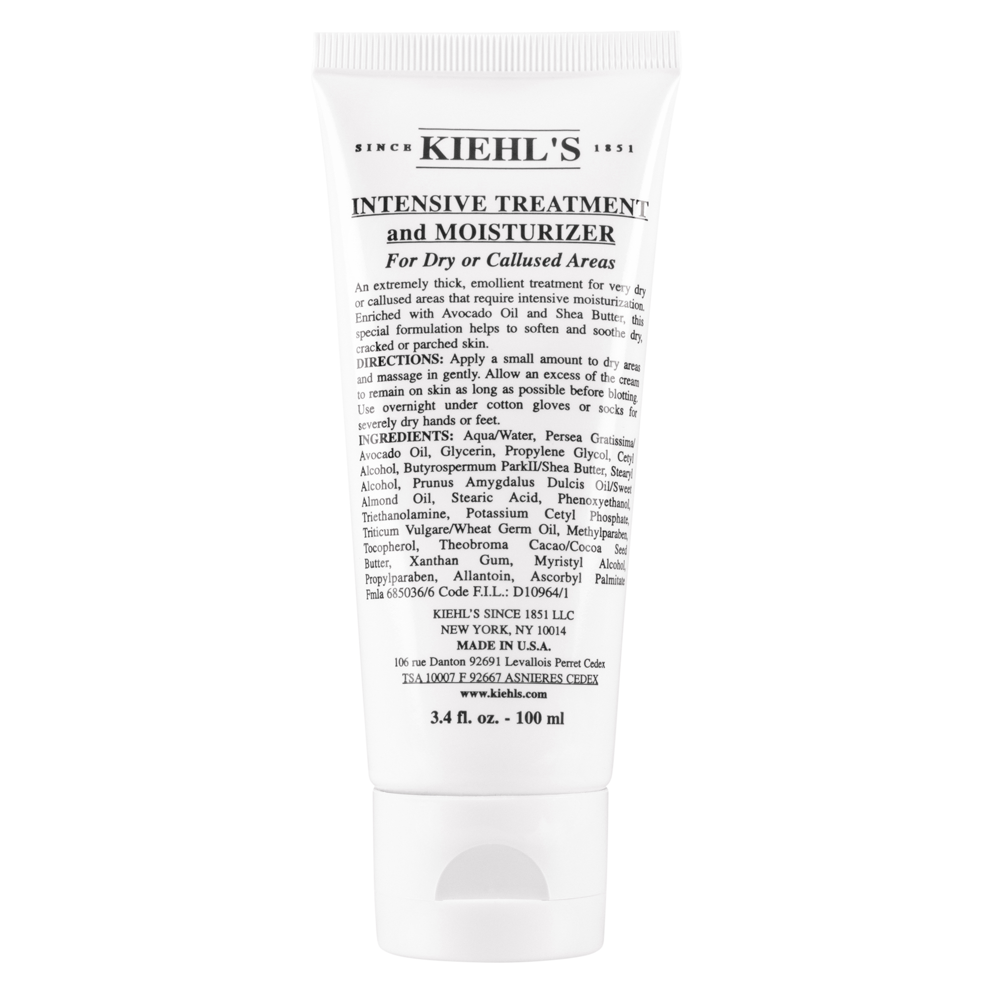 Kiehl's Callous Cream Treatment & Moisturizer