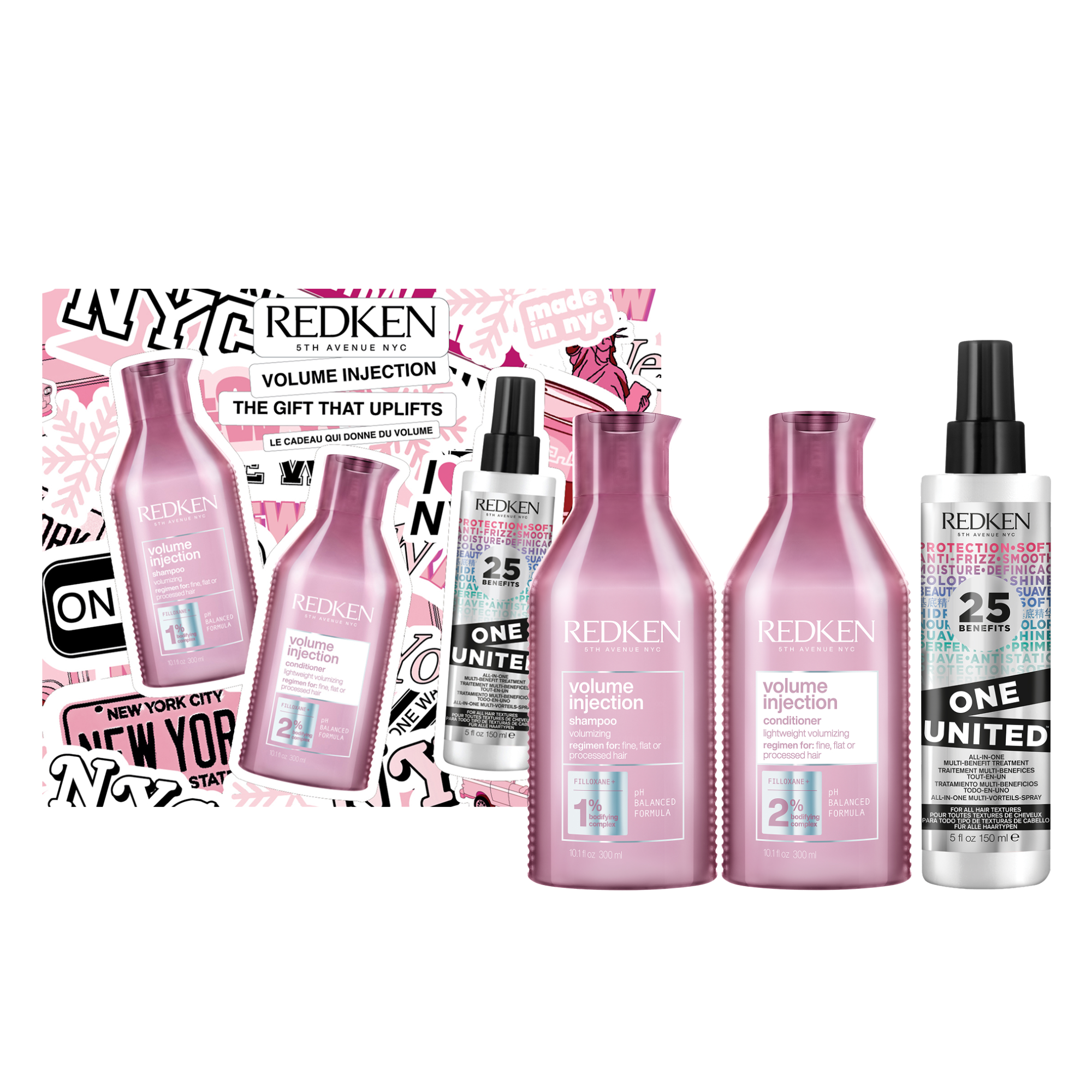 Redken Volume Injection Haarpflege SET