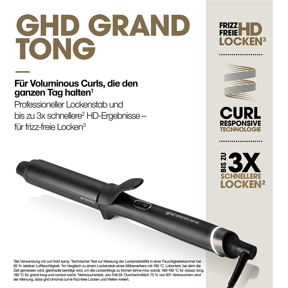ghd chronos curve grand tong Lockenstab