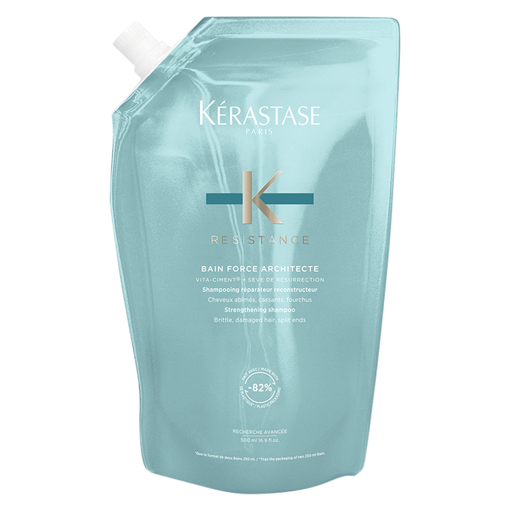 Kérastase Resistance Bain Force Architecte Shampoo Refill