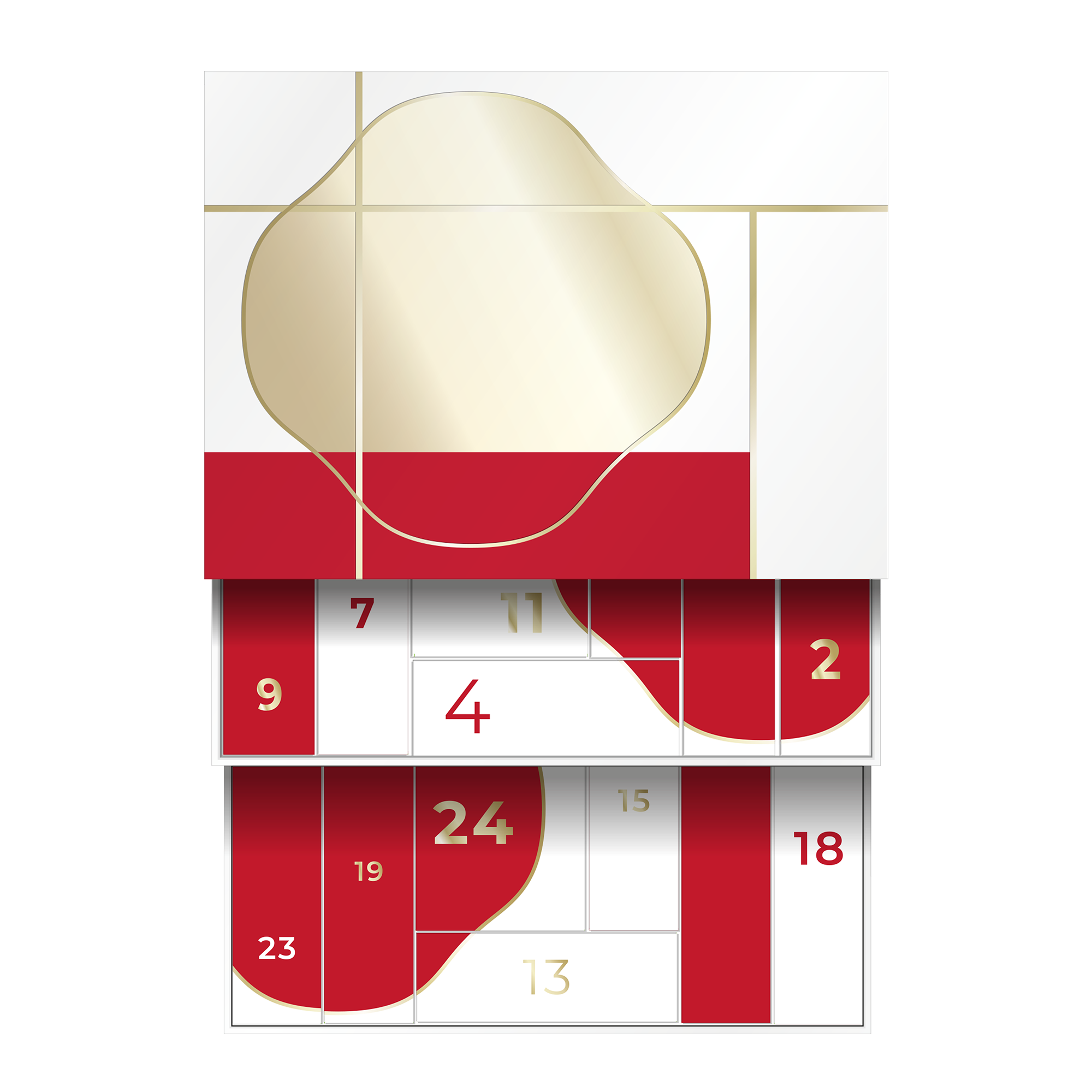 Shiseido Adventkalender mit 24 Überraschungen