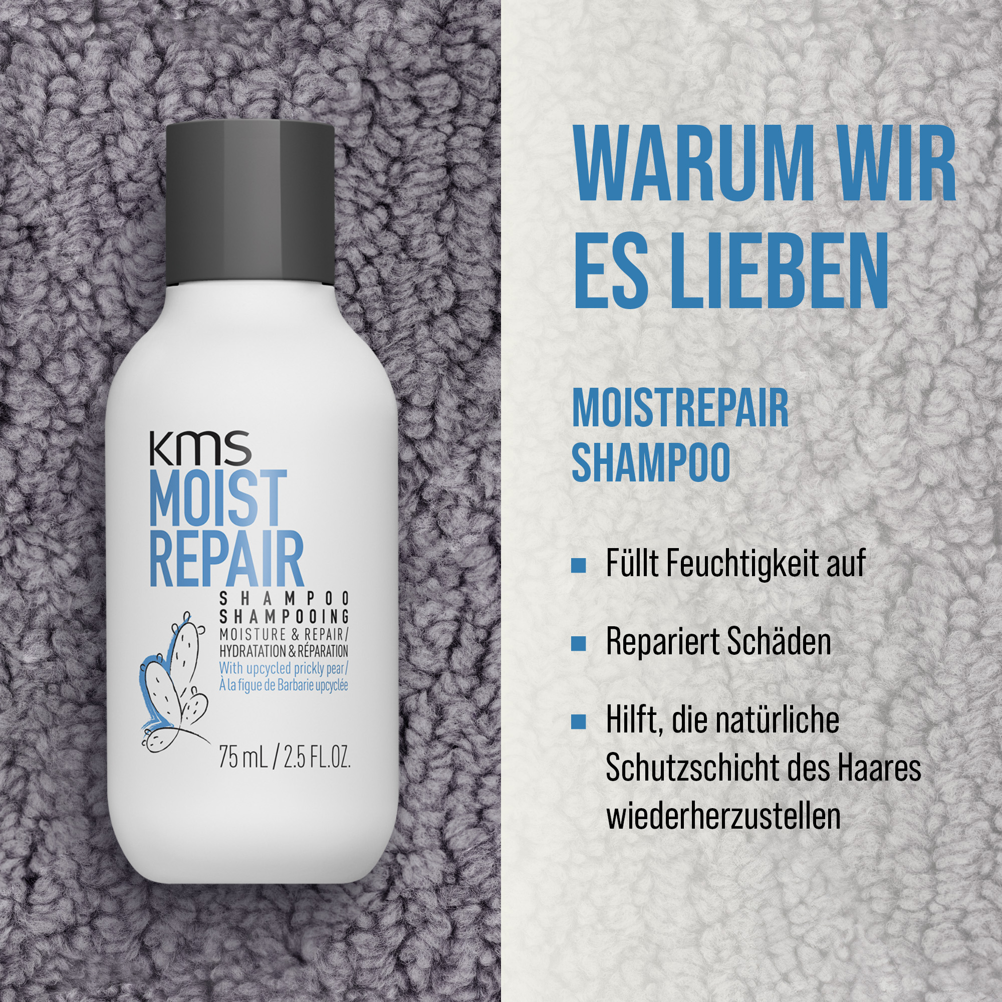 KMS MoistRepair Reise-Set für trockenes und geschädigtes Haar