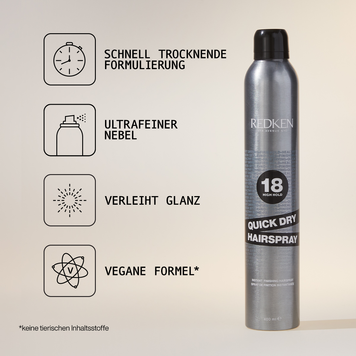 Redken Styling Quick Dry Hairspray