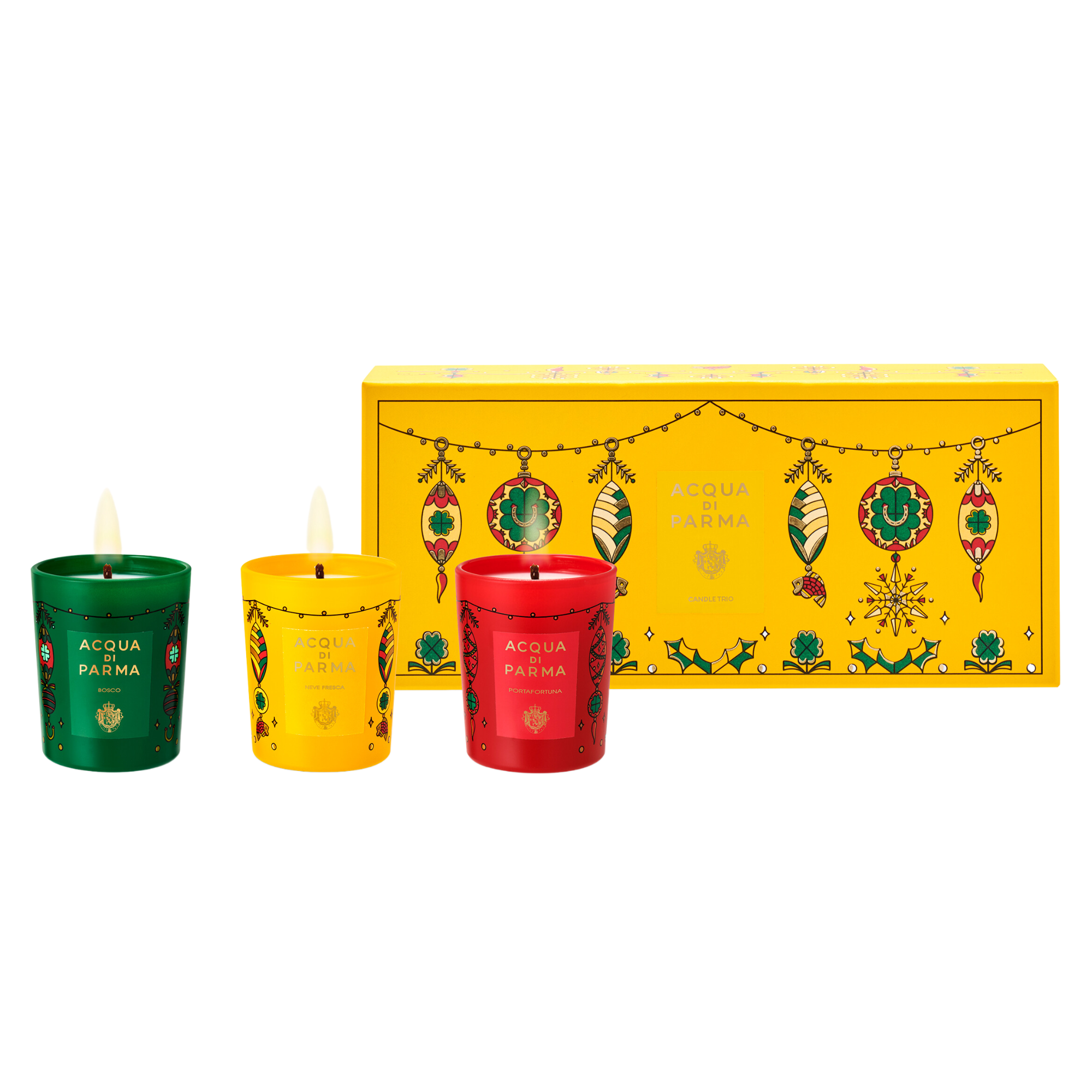 ACQUA DI PARMA Holiday Collection Candle Set 3x70g