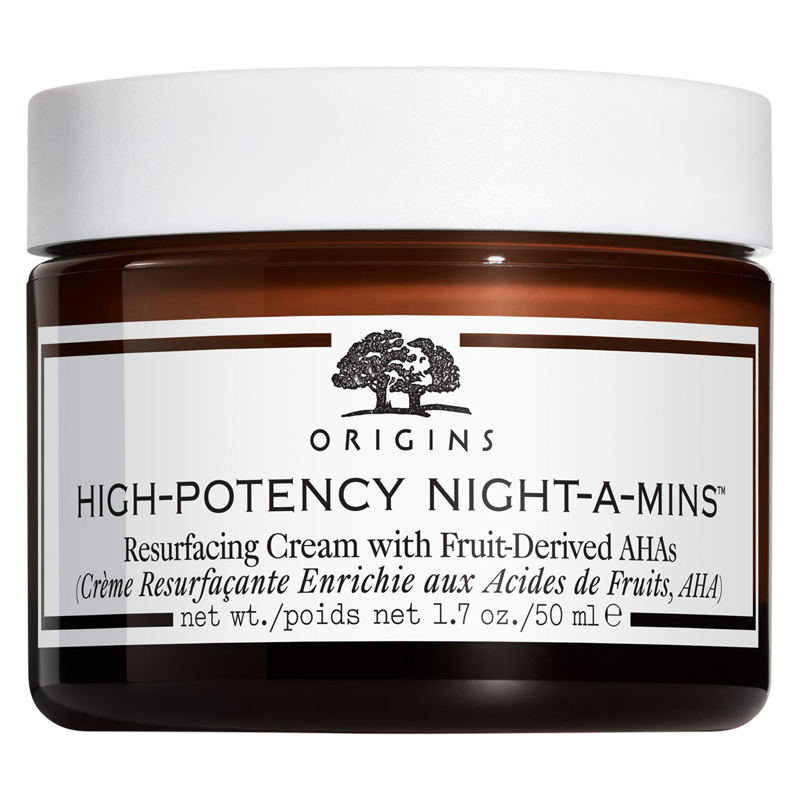 Origins High-Potency Night-A-Mins Resurfacing Cream with Fruit-Derived AHAs