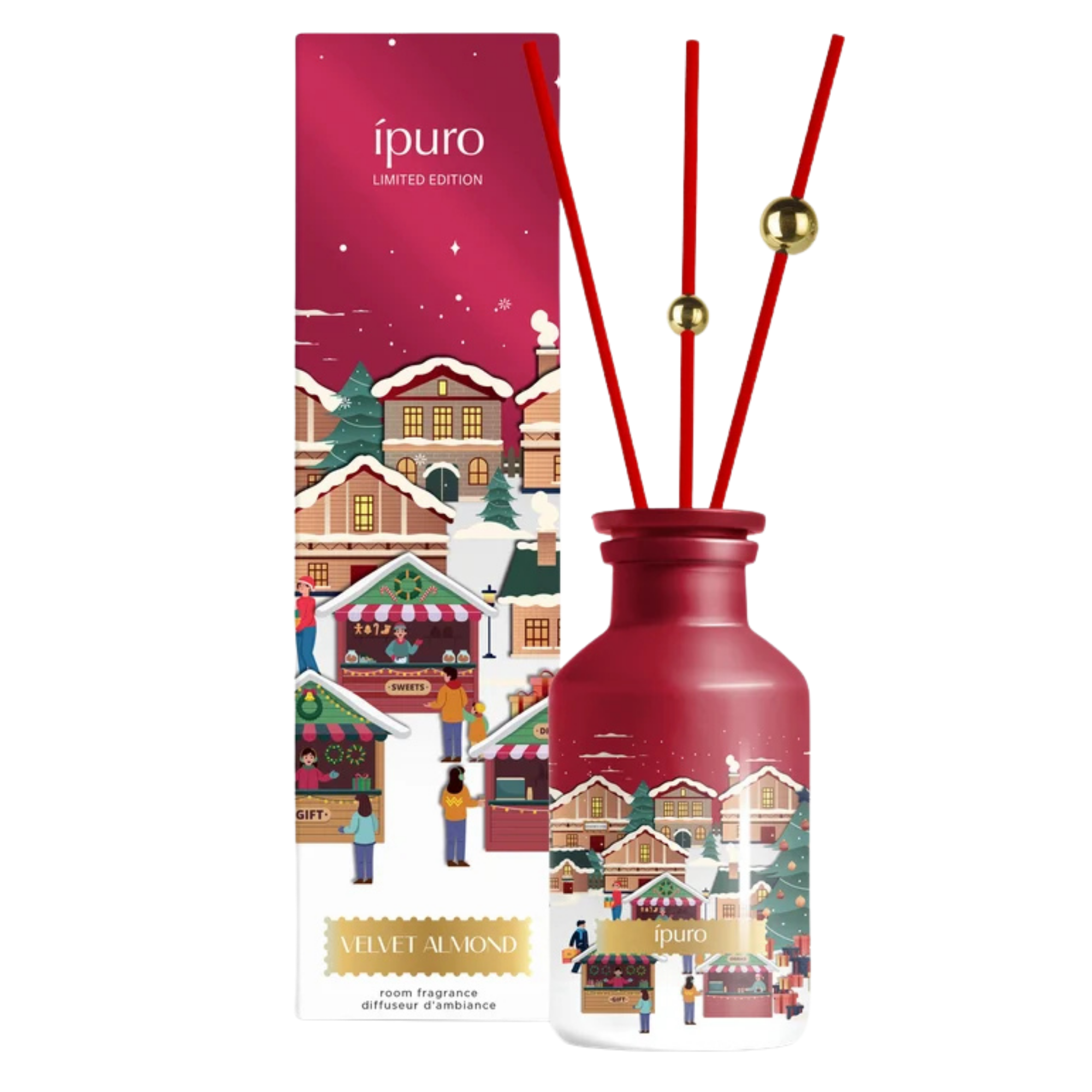 ipuro Christmas Town Velvet Almond Raumduft