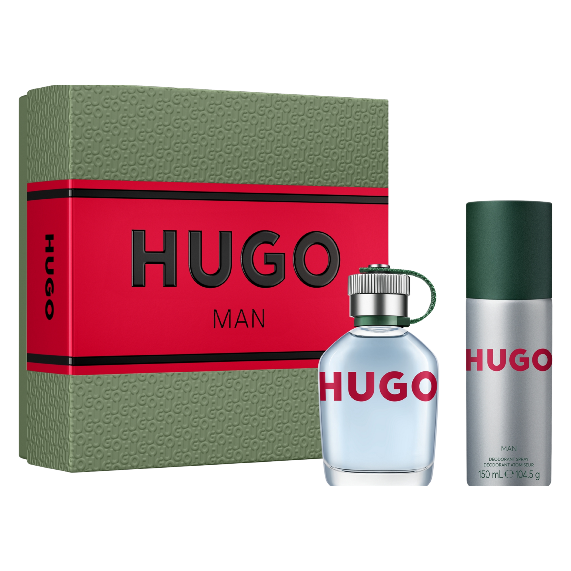 Boss Hugo Man Eau de Toilette (EdT) 75ml SET