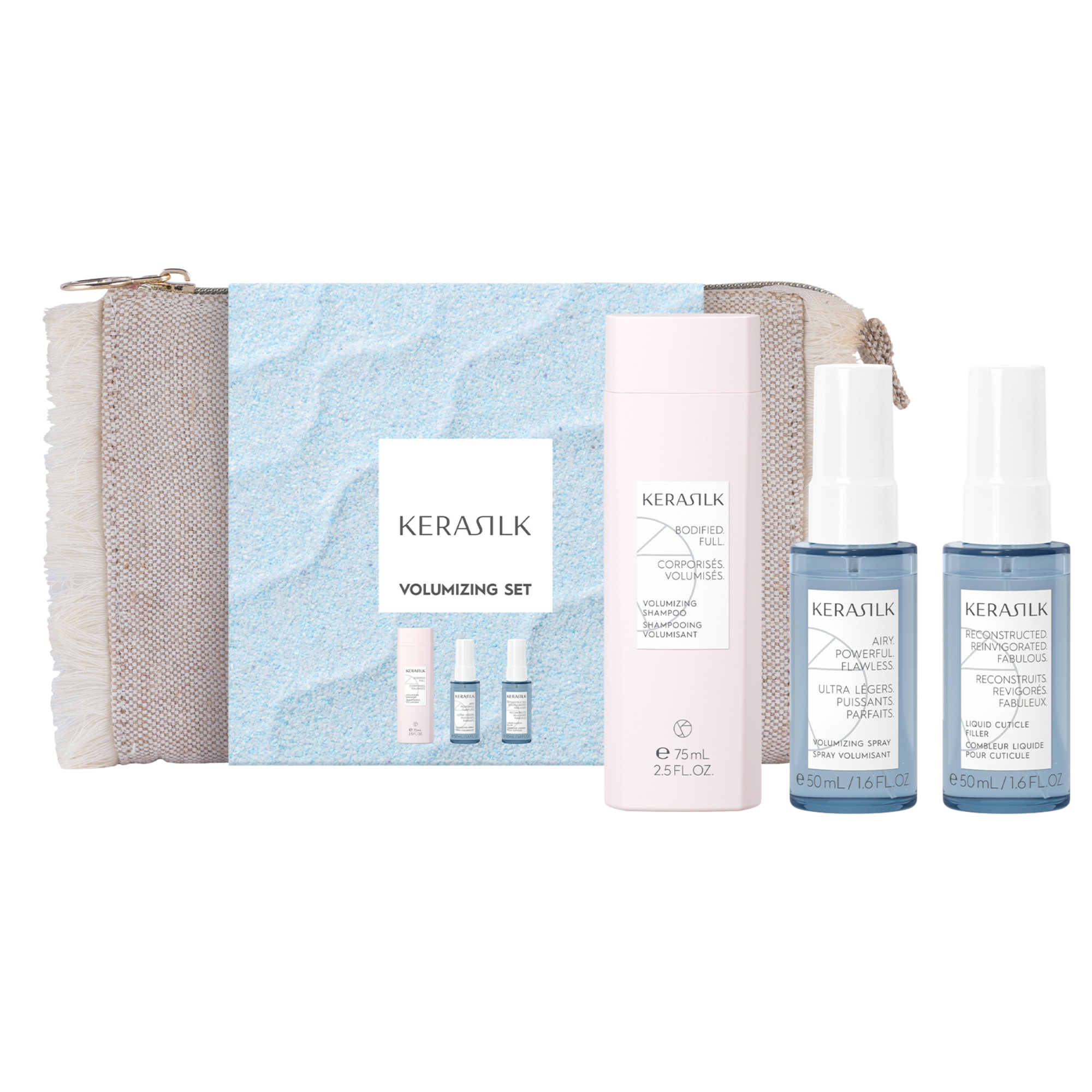 Kerasilk Essential Volumen Reiseset für feines Haar