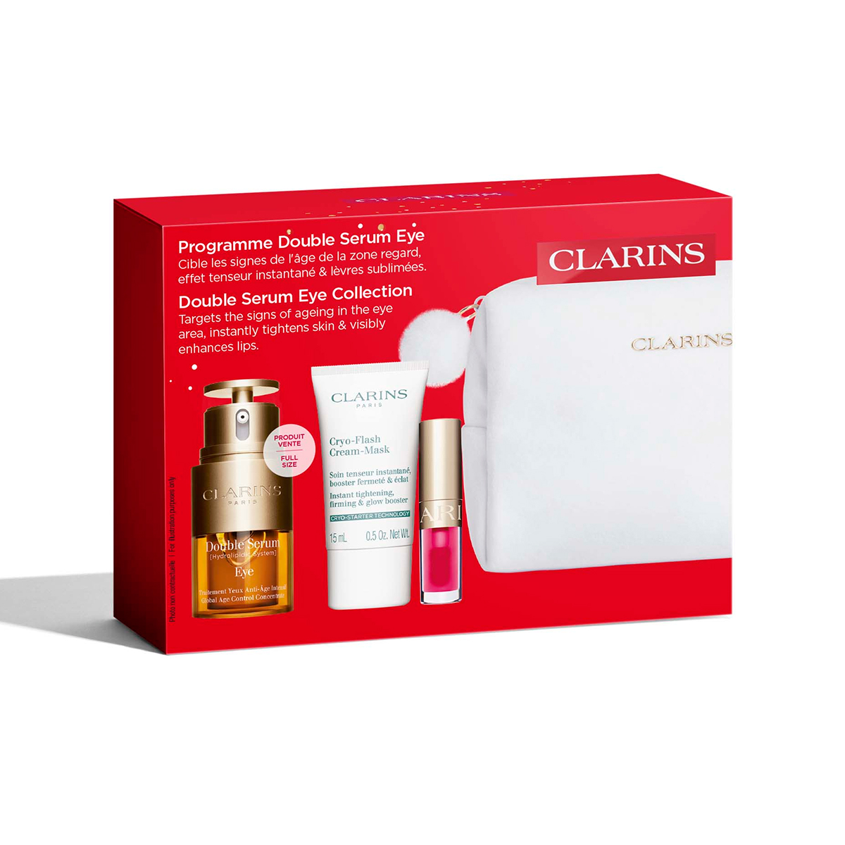 Clarins Double Serum Eye Augenpflege SET