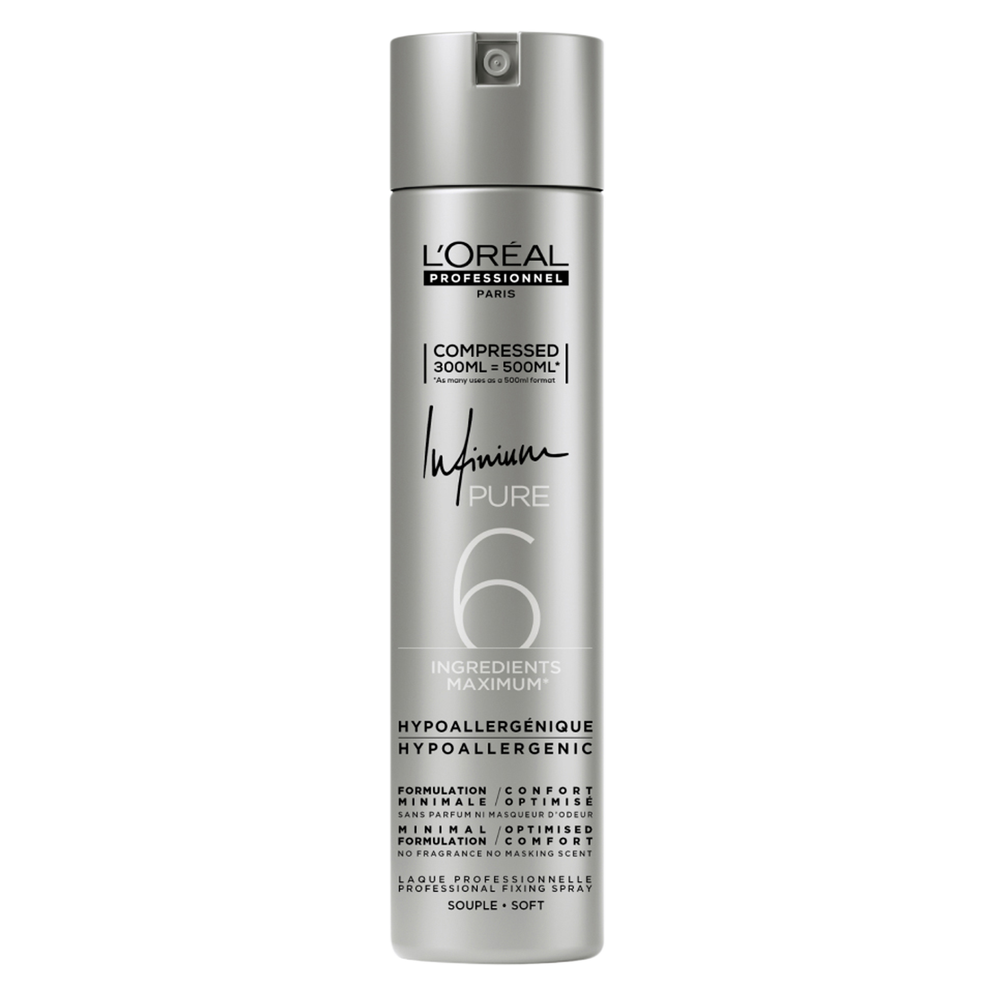L'Oreal Professionnel Infinium Pure Soft Compressed Hairspray