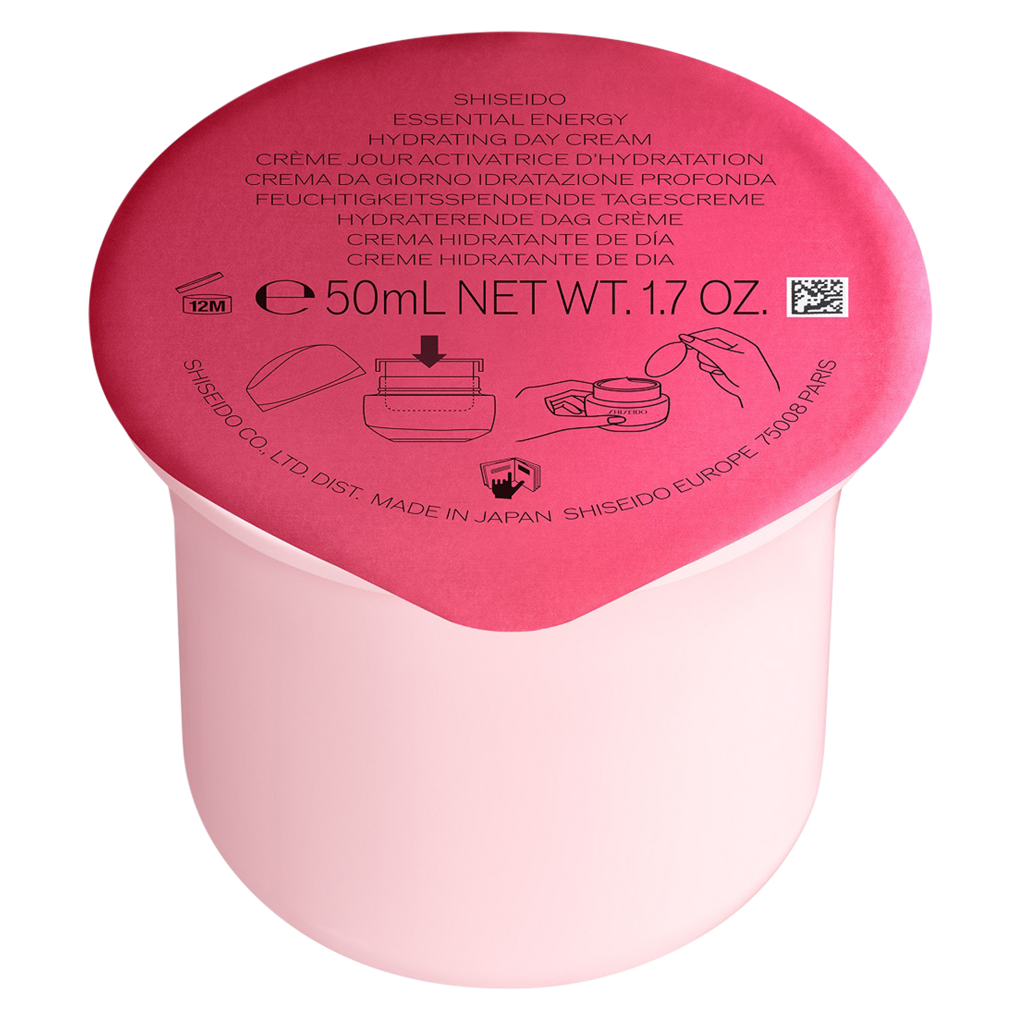 Shiseido Essential Energy Hydrating Day Cream SPF20 (Refill)