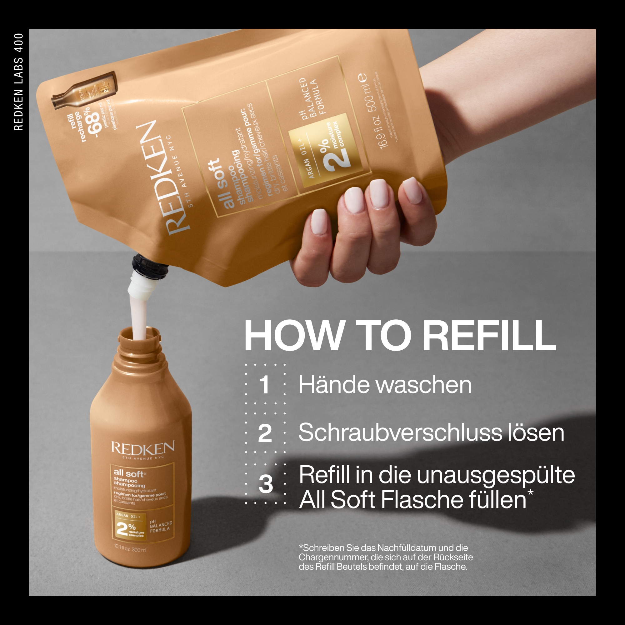 Redken All Soft Shampoo Refill