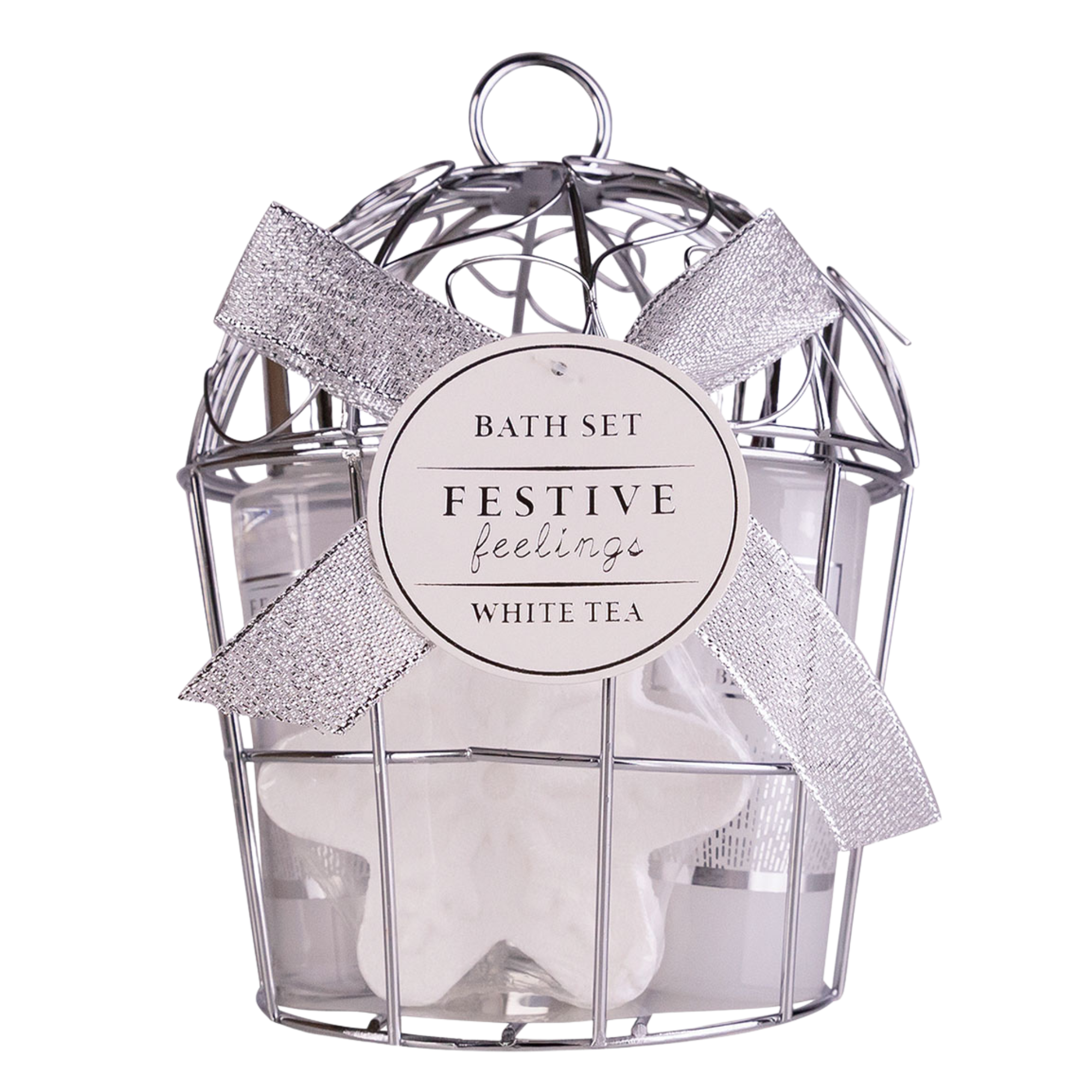 Accentra Festive Feelings Badeset in Vogelkäfig