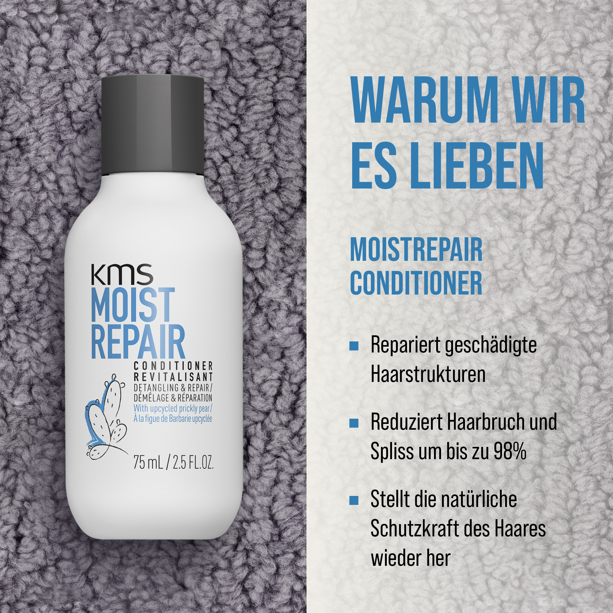 KMS MoistRepair Reise-Set für trockenes und geschädigtes Haar