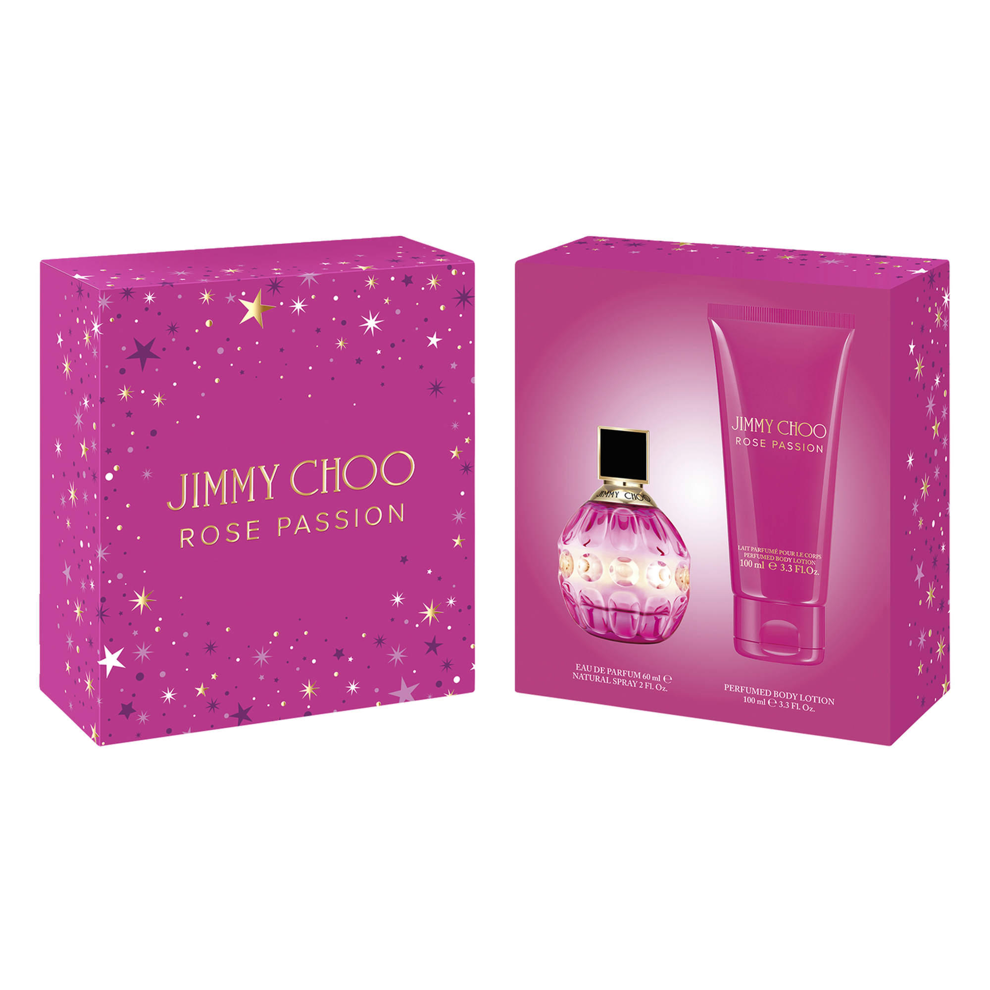 Jimmy Choo Rose Passion Eau de Parfum (EdP) 60ml SET