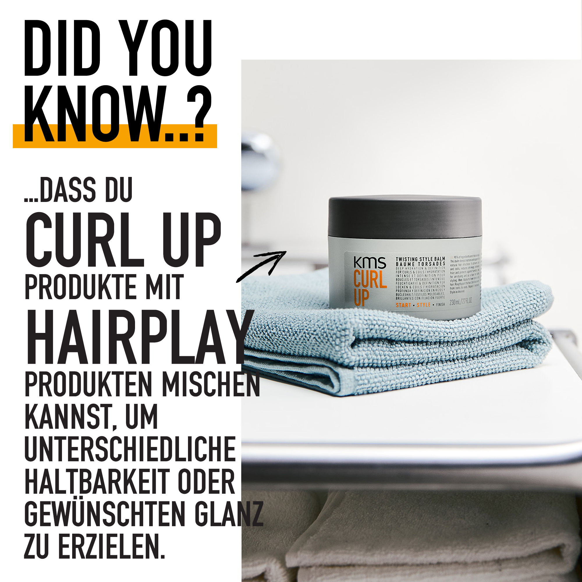 KMS CurlUp Twisting Style Balm