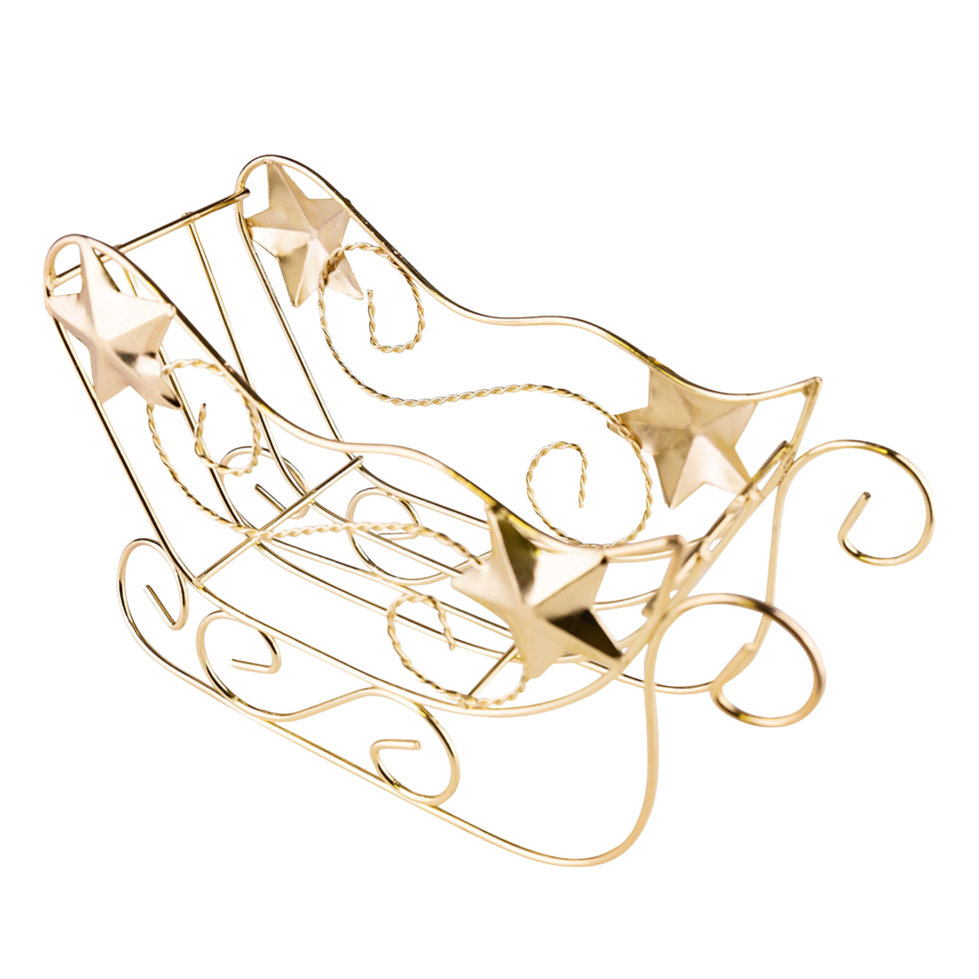 Accentra Hello Winter Badeset in Drahtschlitten