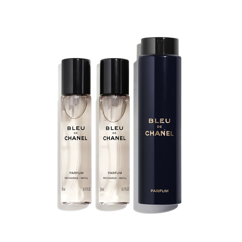 CHANEL BLEU DE CHANEL PARFUM TWIST & SPRAY 3x20ml