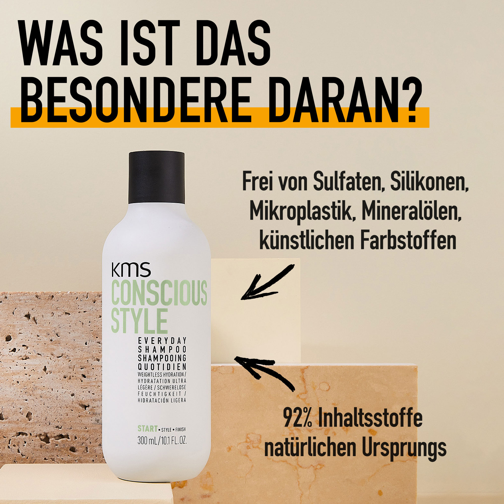 KMS ConsciousStyle Everyday Shampoo