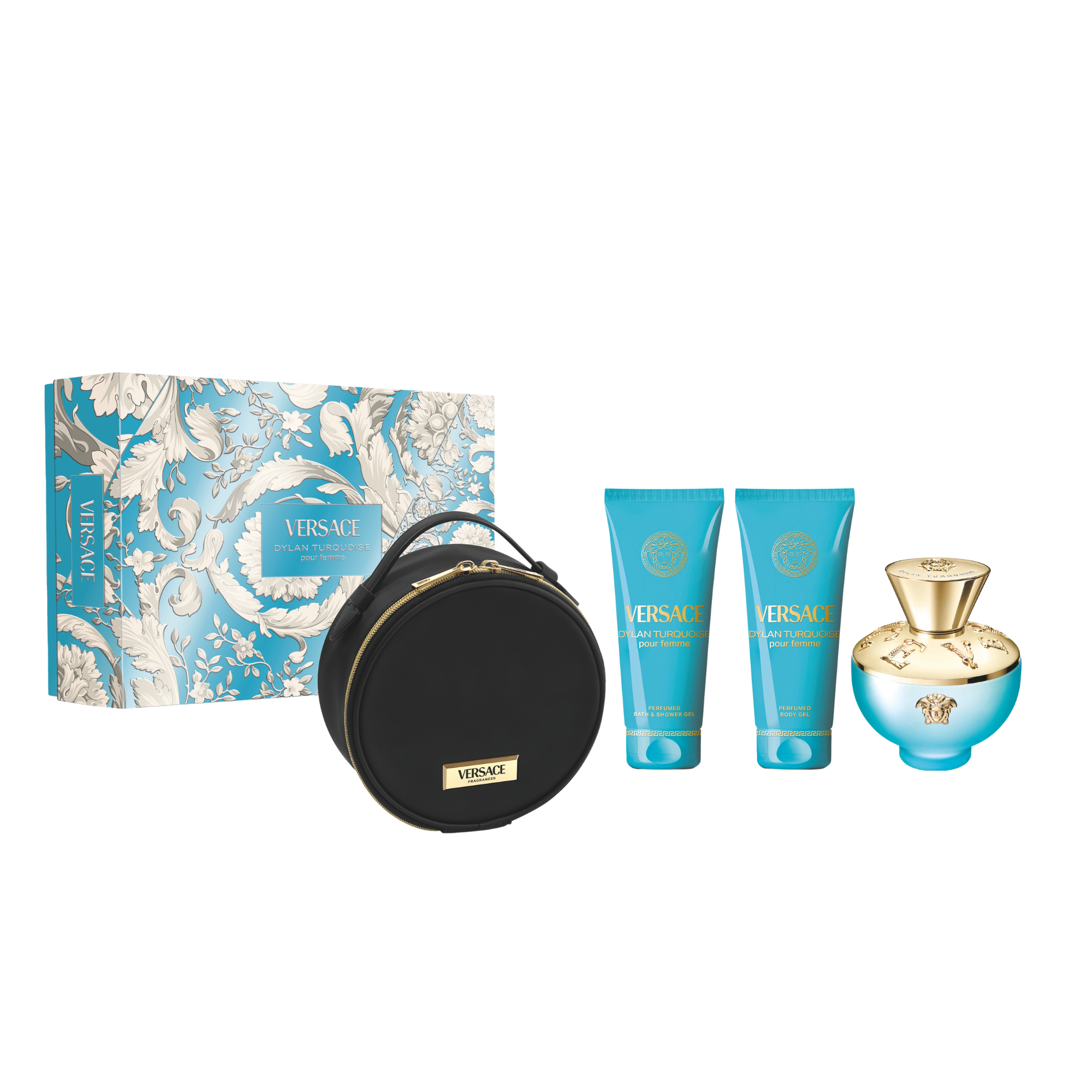 Versace Dylan Turquoise Eau de Toilette (EdT) 100ml SET