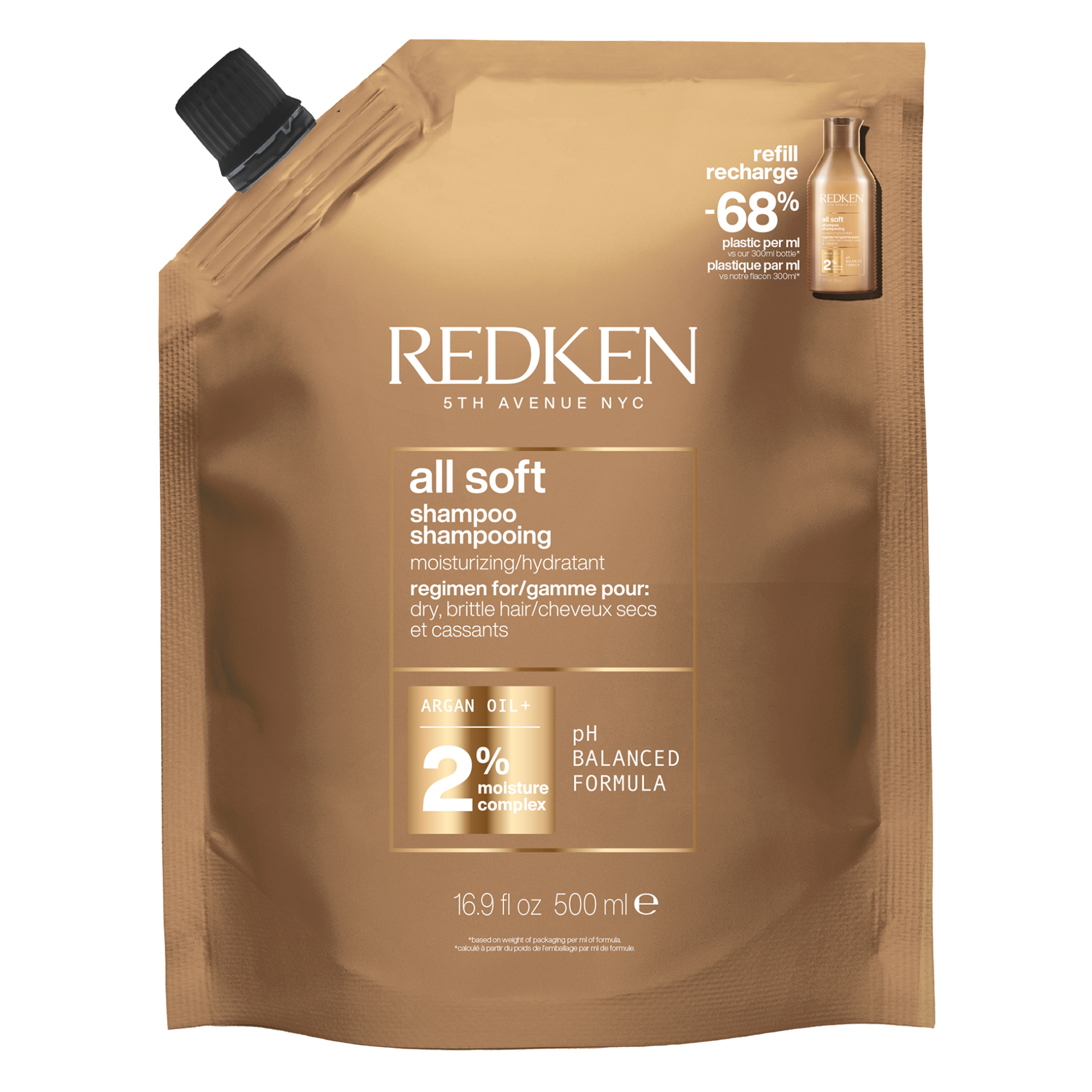 Redken All Soft Shampoo Refill