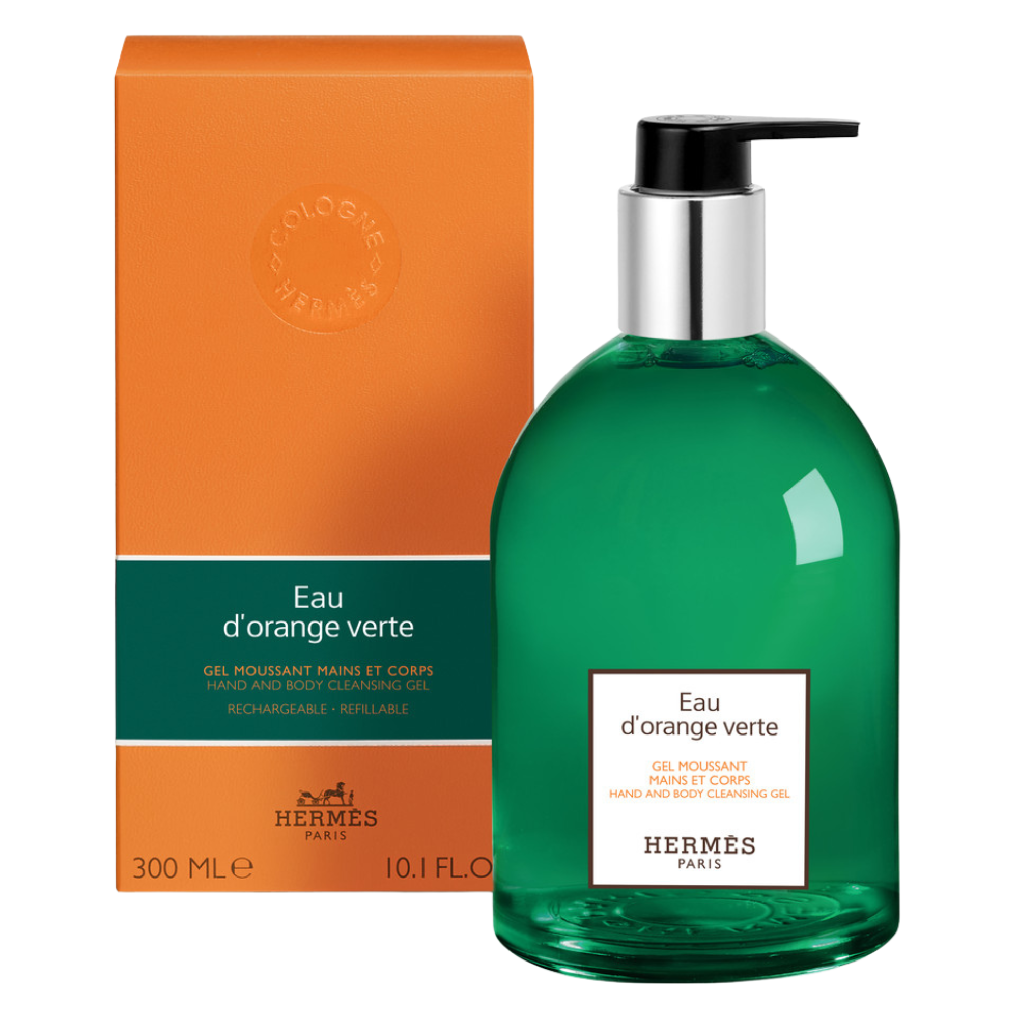 HERMÈS EAU D'ORANGE VERTE HAND AND BODY CLEANSING GEL