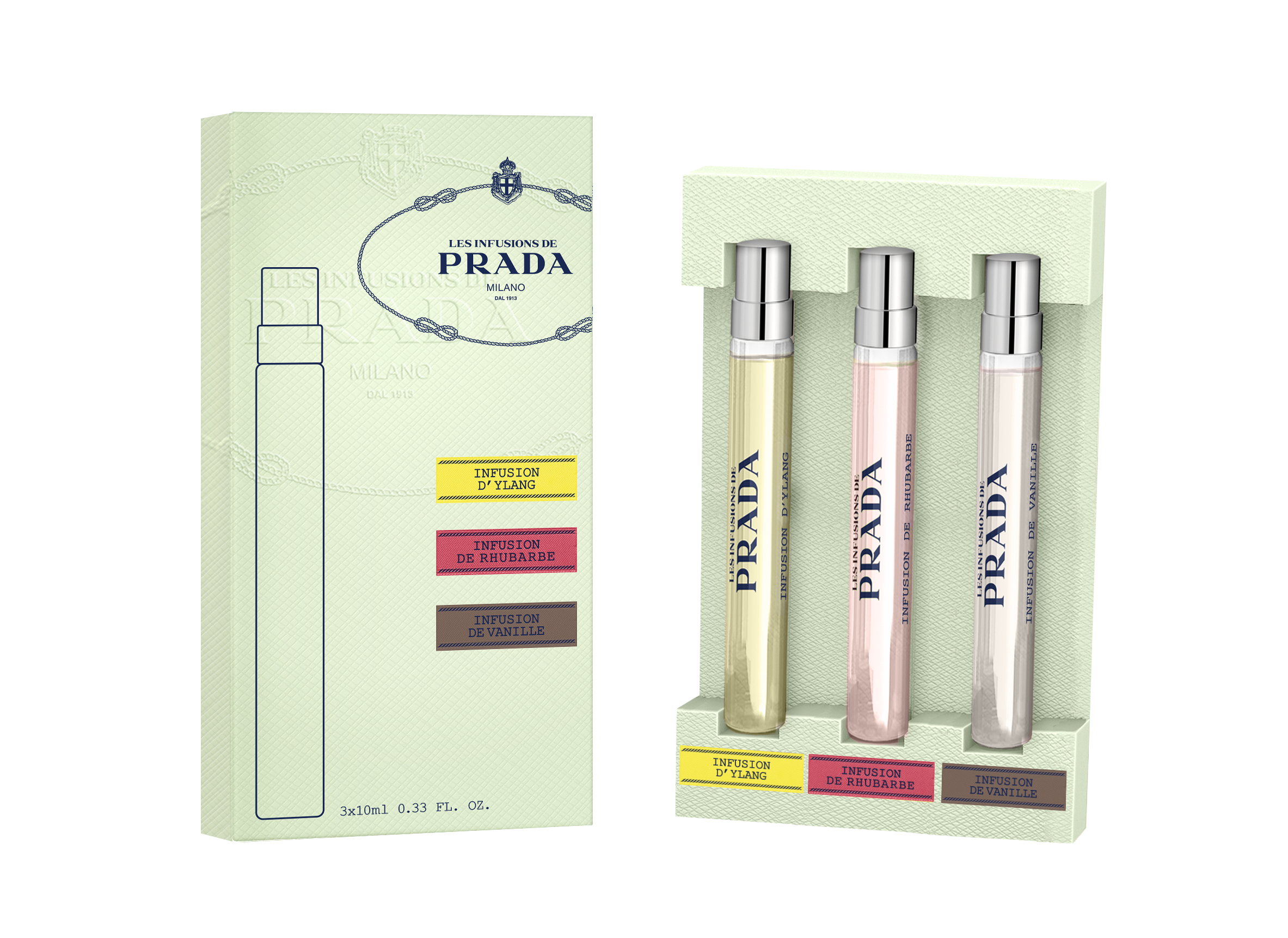 Prada Les Infusions de Prada Travel SET EDP 3x10ml