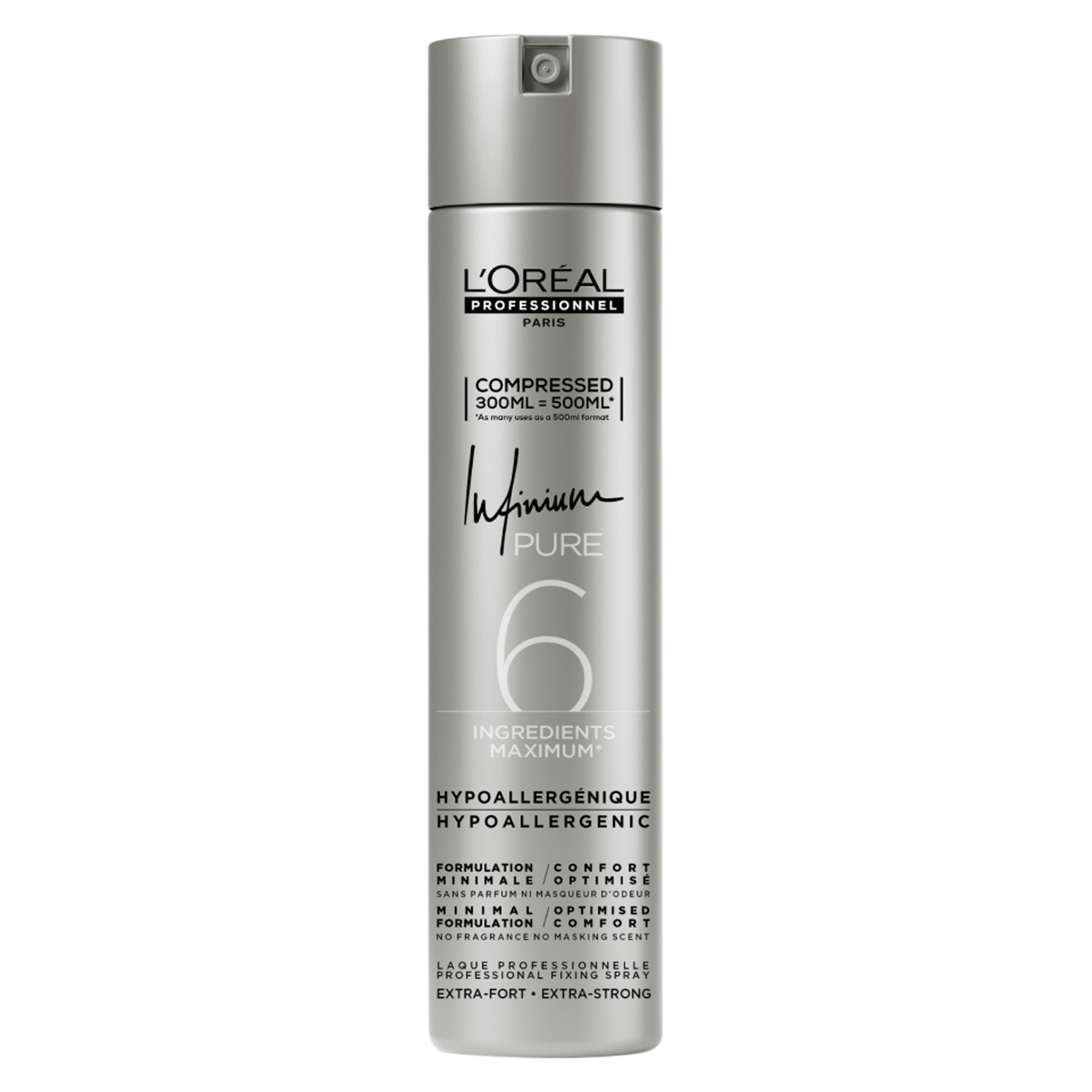 L'Oreal Professionnel Infinium Pure Extra Strong Compressed Hairspray