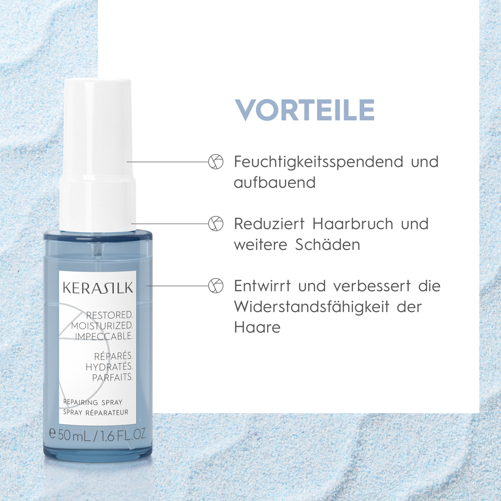Kerasilk Essential Reparatur Reiseset für trockenes, geschädigtes Haar