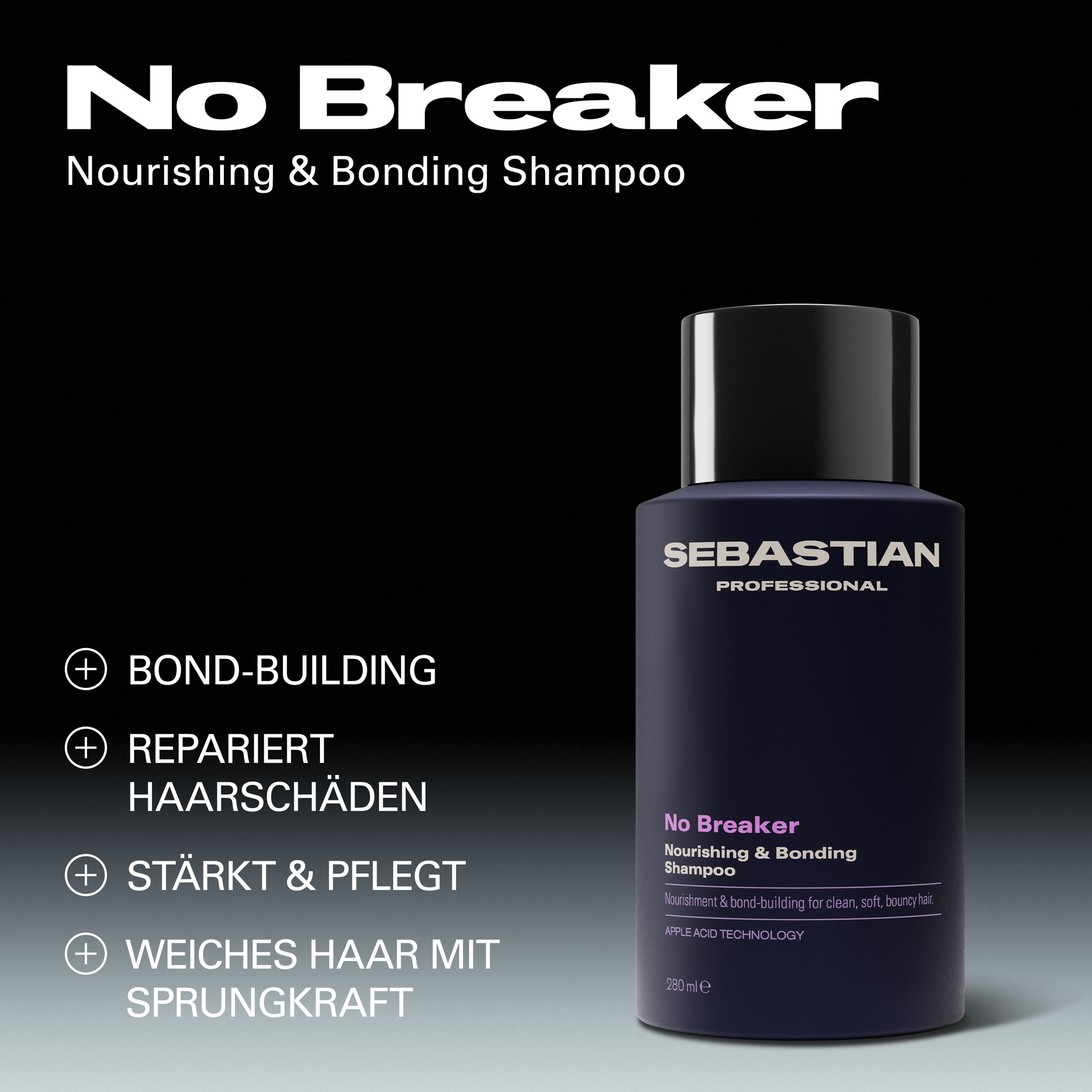 Sebastian Professional No Breaker Tiefenwirksames Bonding Shampoo | 280 ...
