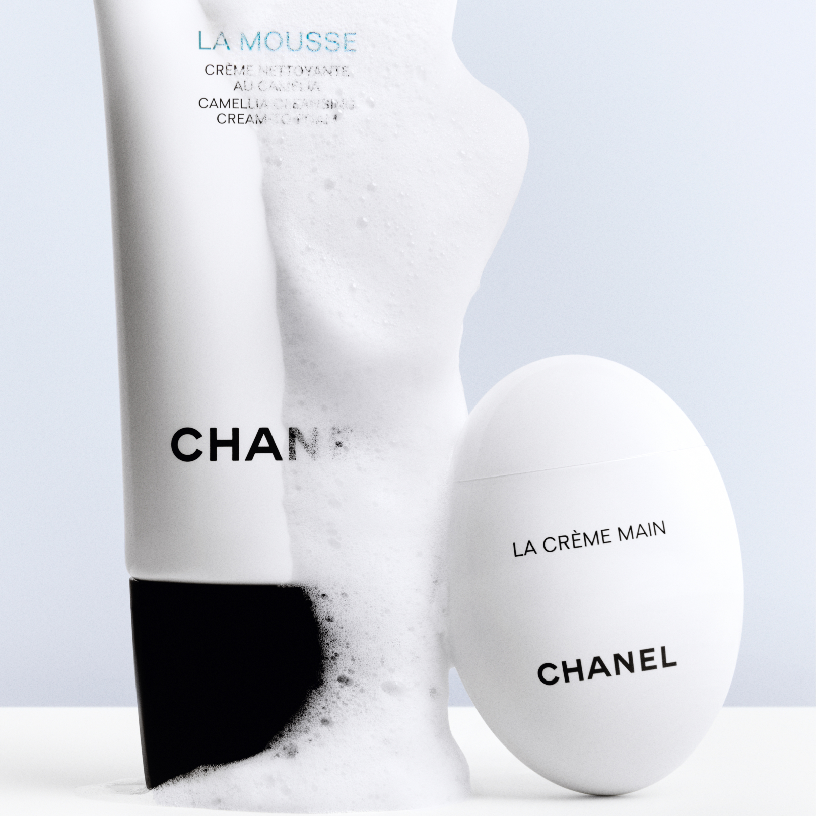 CHANEL LA MOUSSE REINIGUNGSCREME MIT KAMELIE