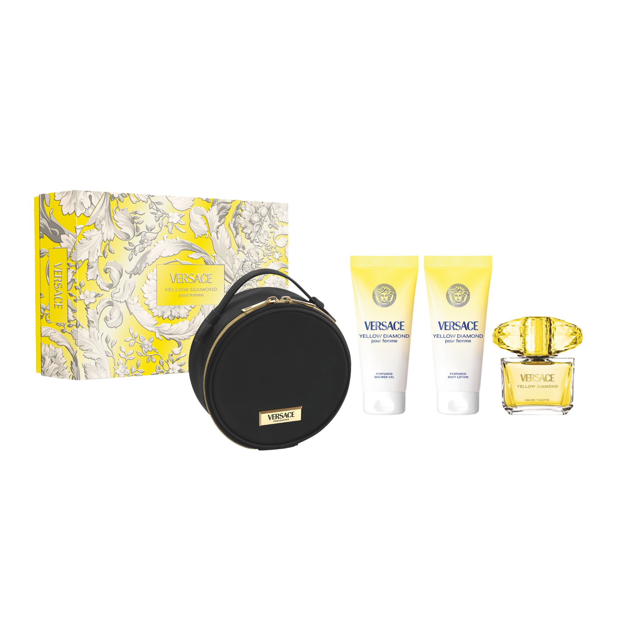 Versace Yellow Diamond Eau de Toilette (EdT) 90ml SET