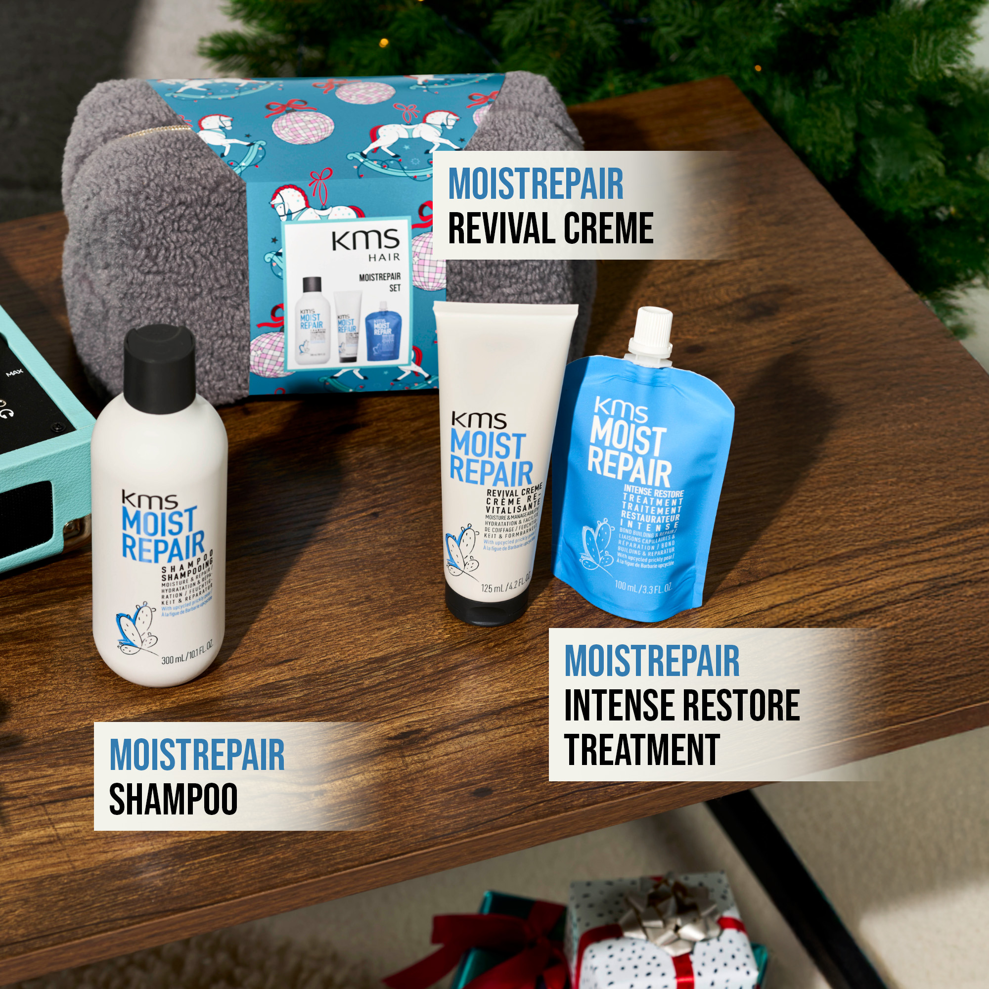 KMS MoistRepair Set für trockenes und geschädigtes Haar