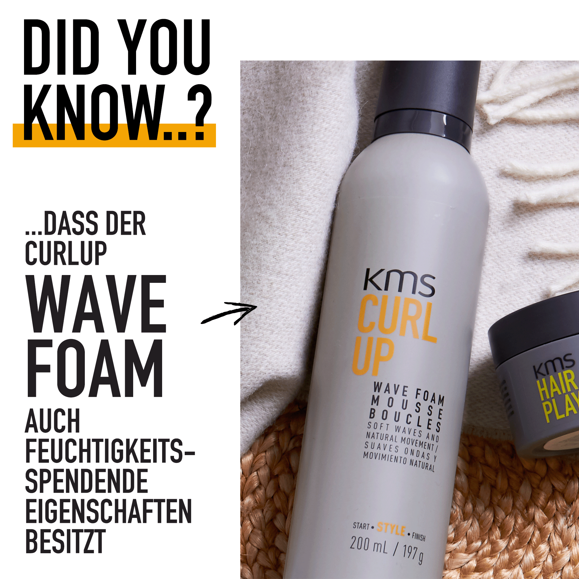 KMS CurlUp Wave Foam