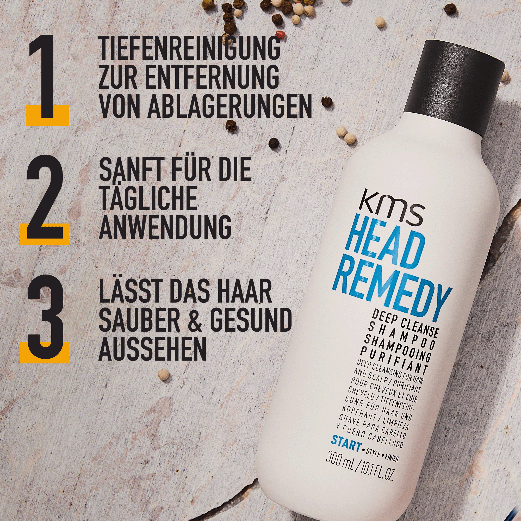 KMS HeadRemedy Deep Cleanse Shampoo