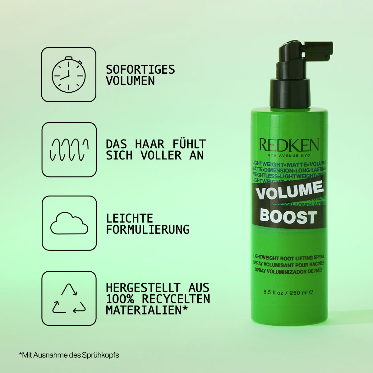 Redken Styling Volume Boost Hairspray