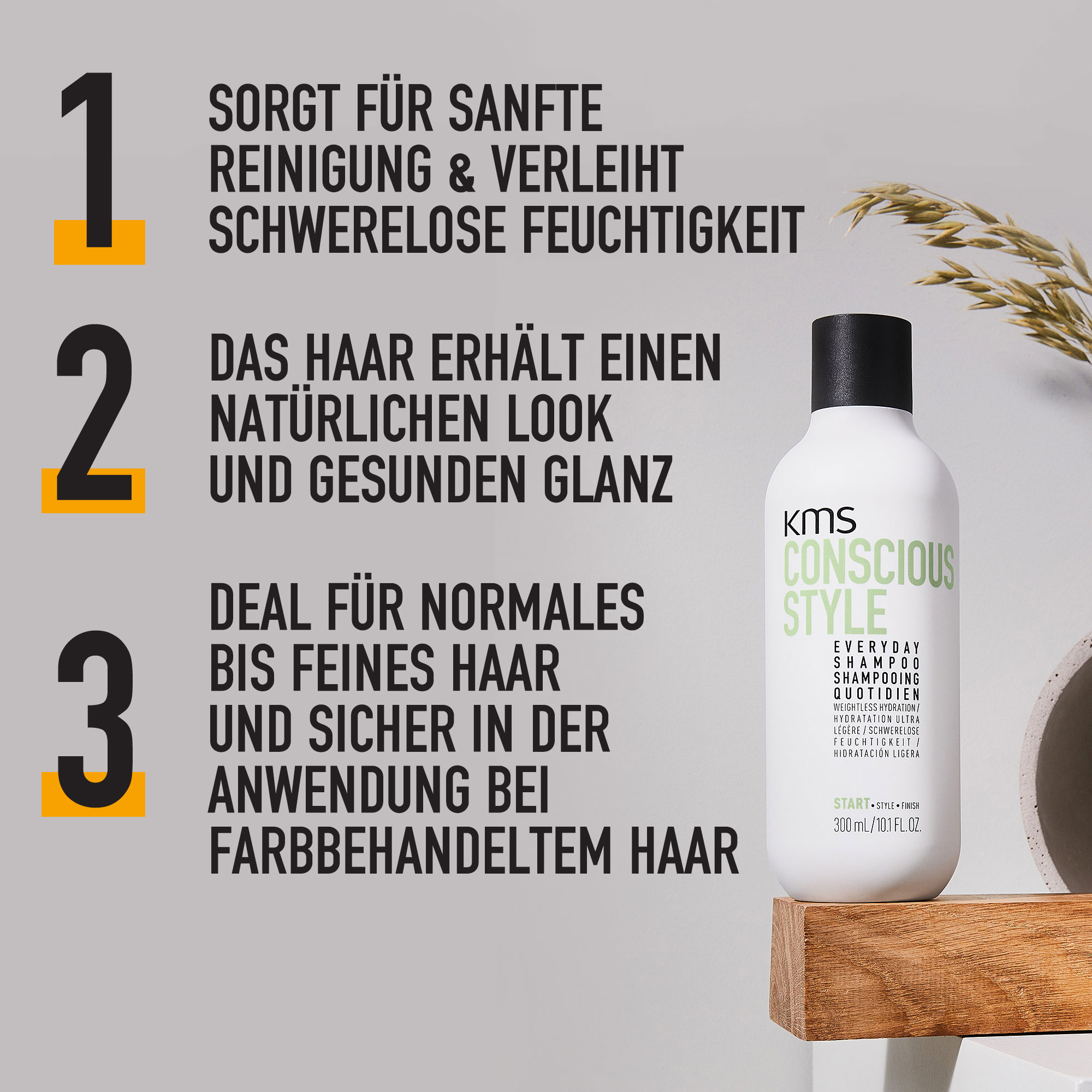 KMS ConsciousStyle Everyday Shampoo