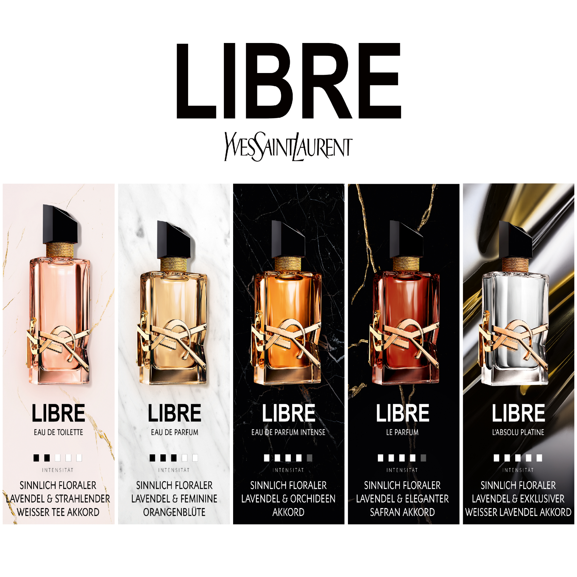 Yves Saint Laurent Libre Eau de Parfum (EdP) - nachfüllbar