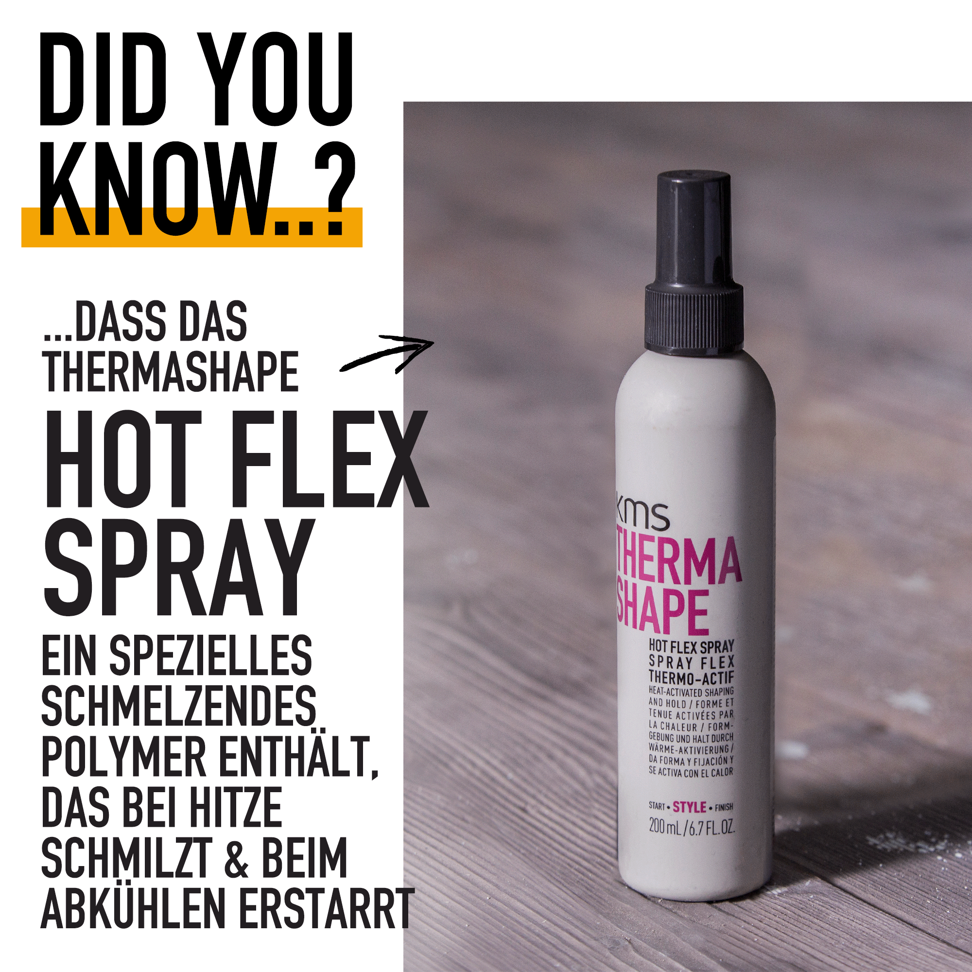 KMS ThermaShape Hot Flex Spray