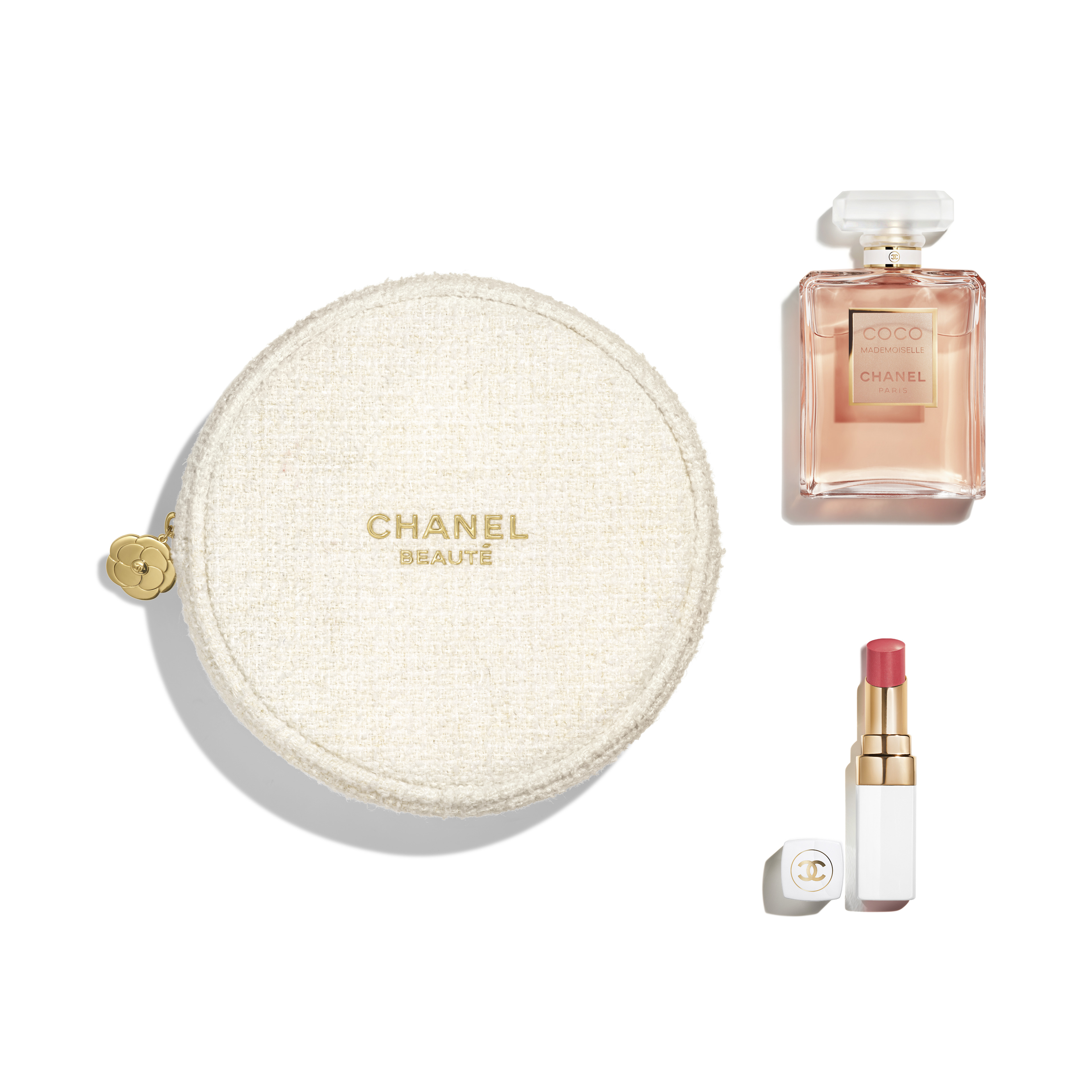 CHANEL DER COCO MADEMOISELLE SIGNATUR-LOOK EAU DE PARFUM 50ML & ROUGE COCO BAUME 918 MY ROSE