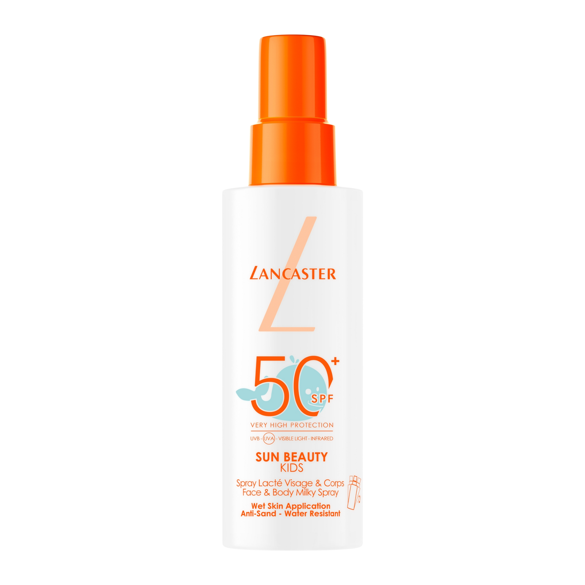 Lancaster Sun Beauty Kids Face & Body Milky Spray SPF50+