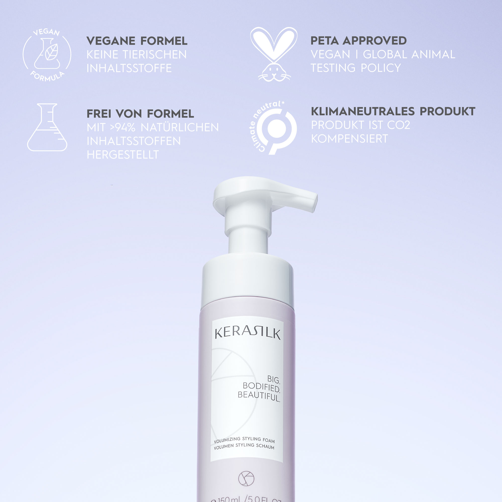 Kerasilk Styling Volumen Styling Schaum