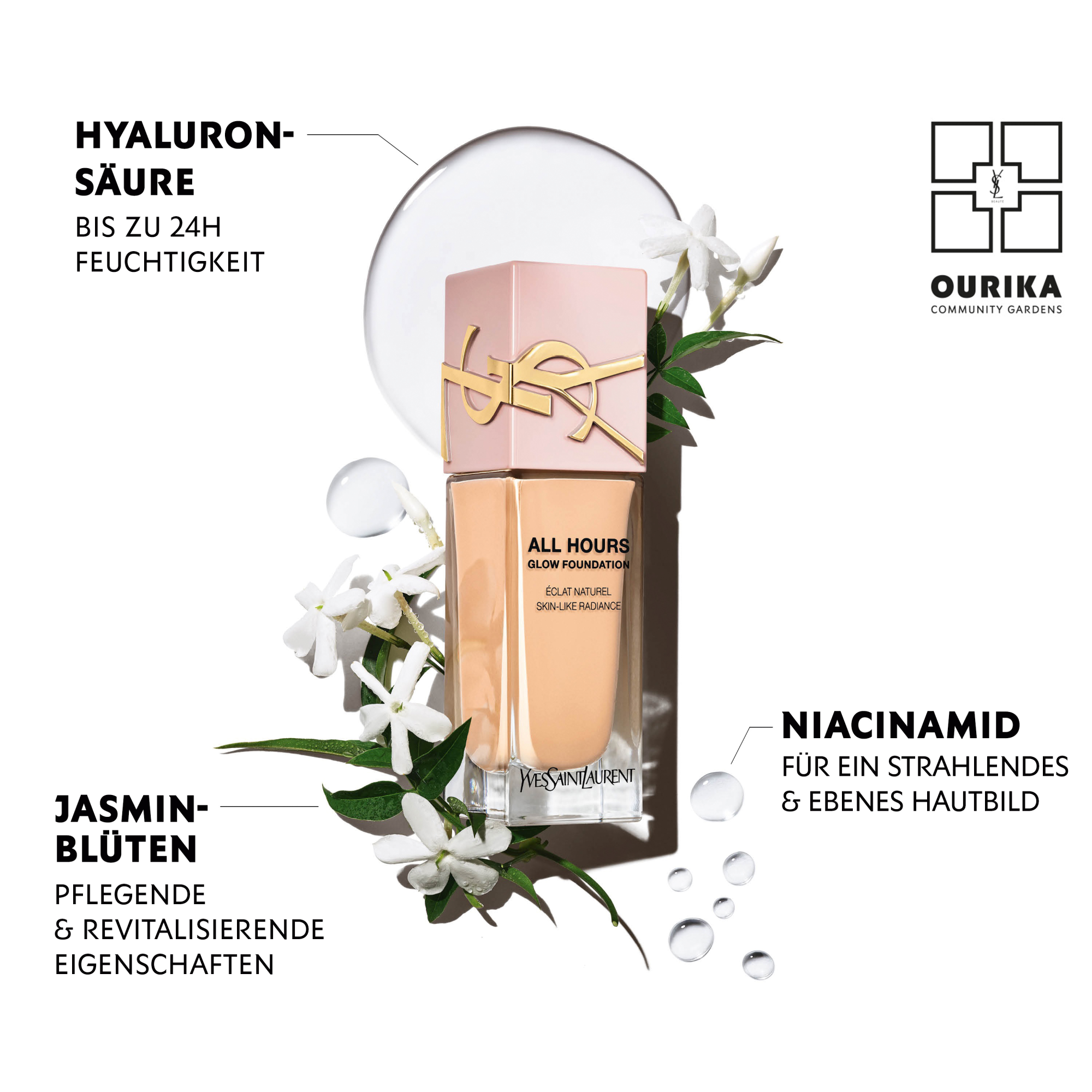 Yves Saint Laurent All Hours Glow Foundation