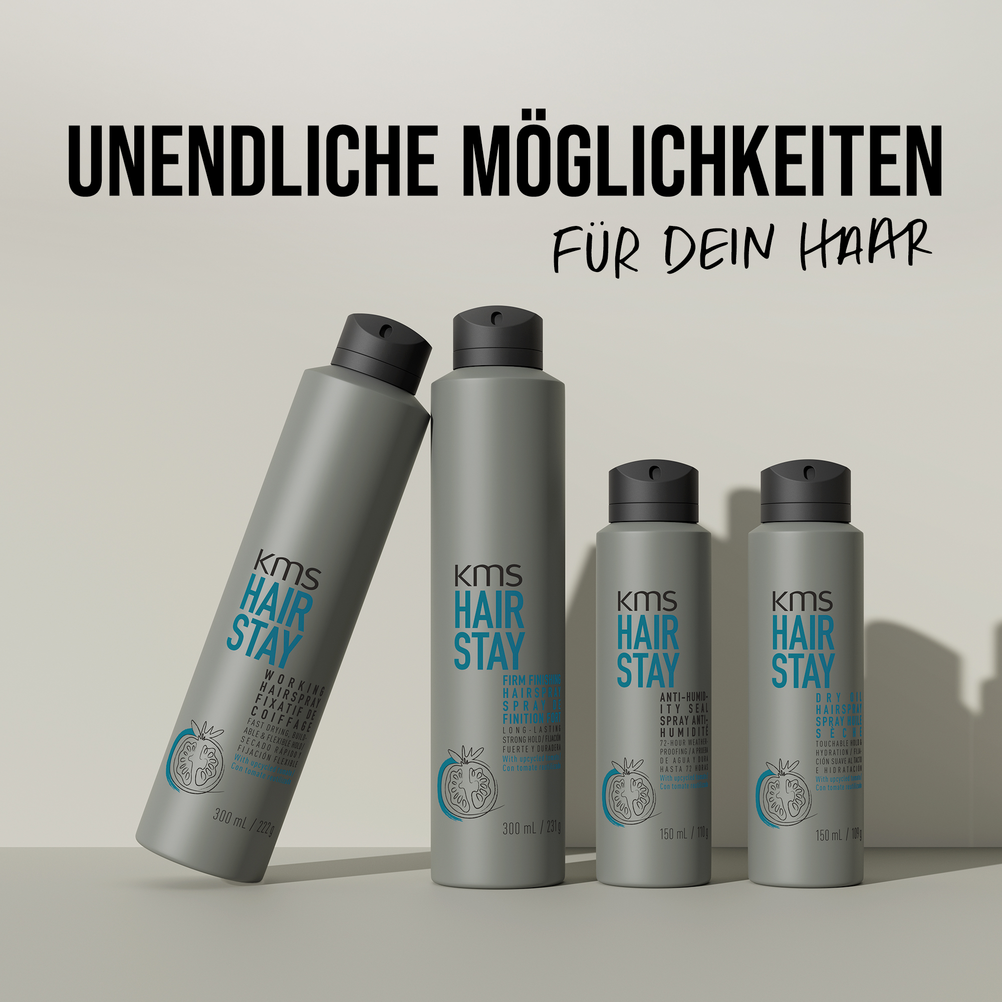 KMS HairStay Working Hairspray