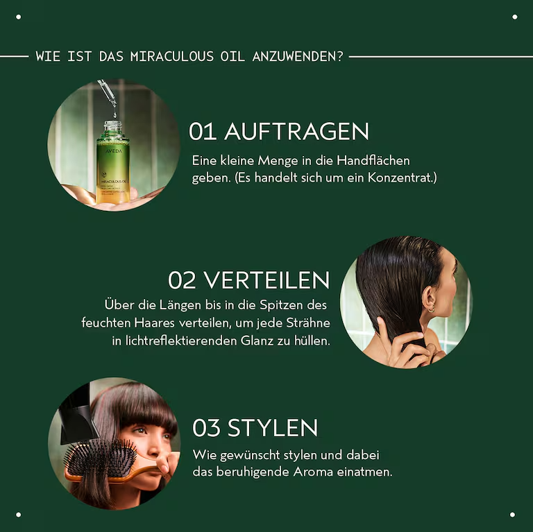 Aveda Styling Miraculous Oil High Shine Hair Concentrate