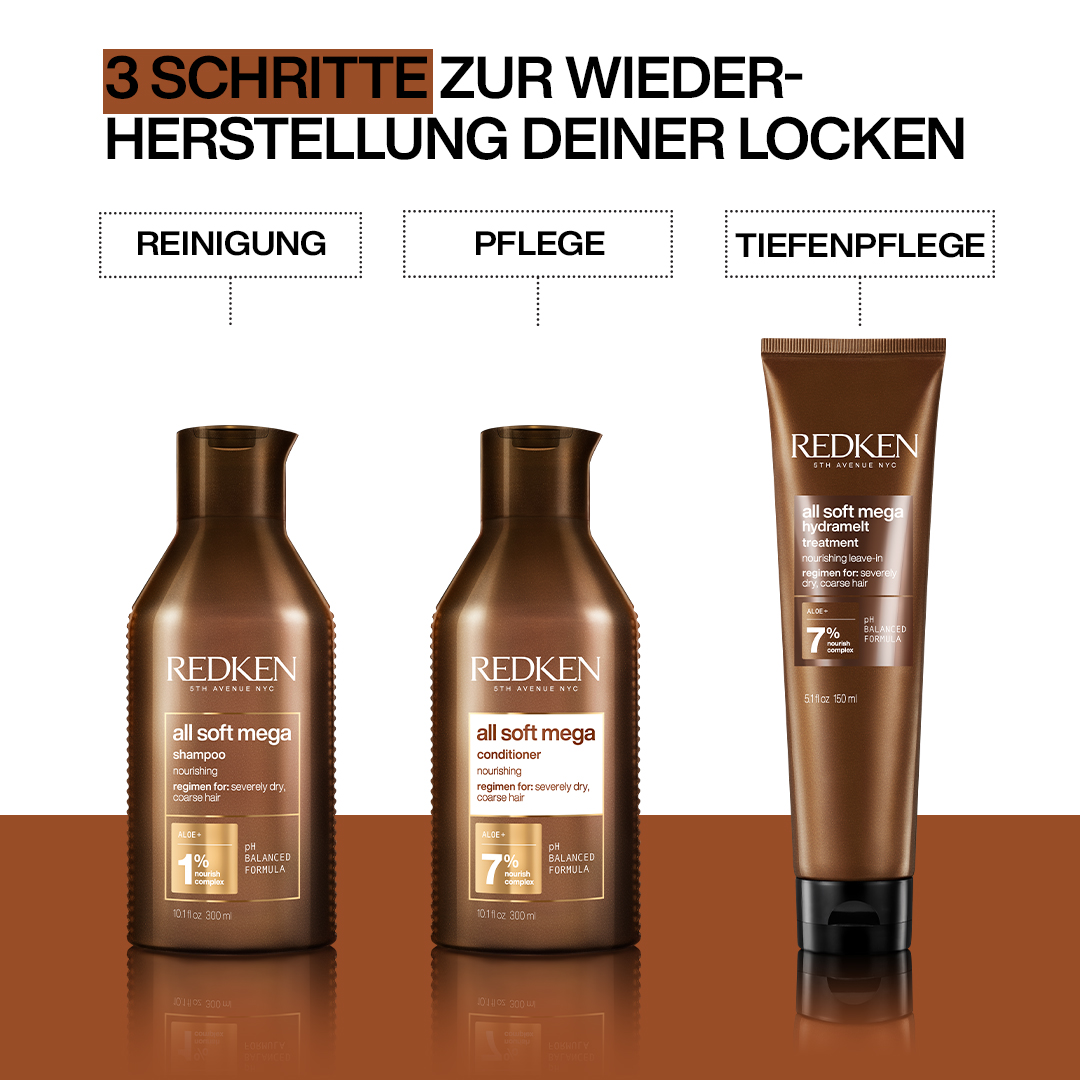 Redken All Soft Mega Curls Hydramelt Leave-In Treatment
