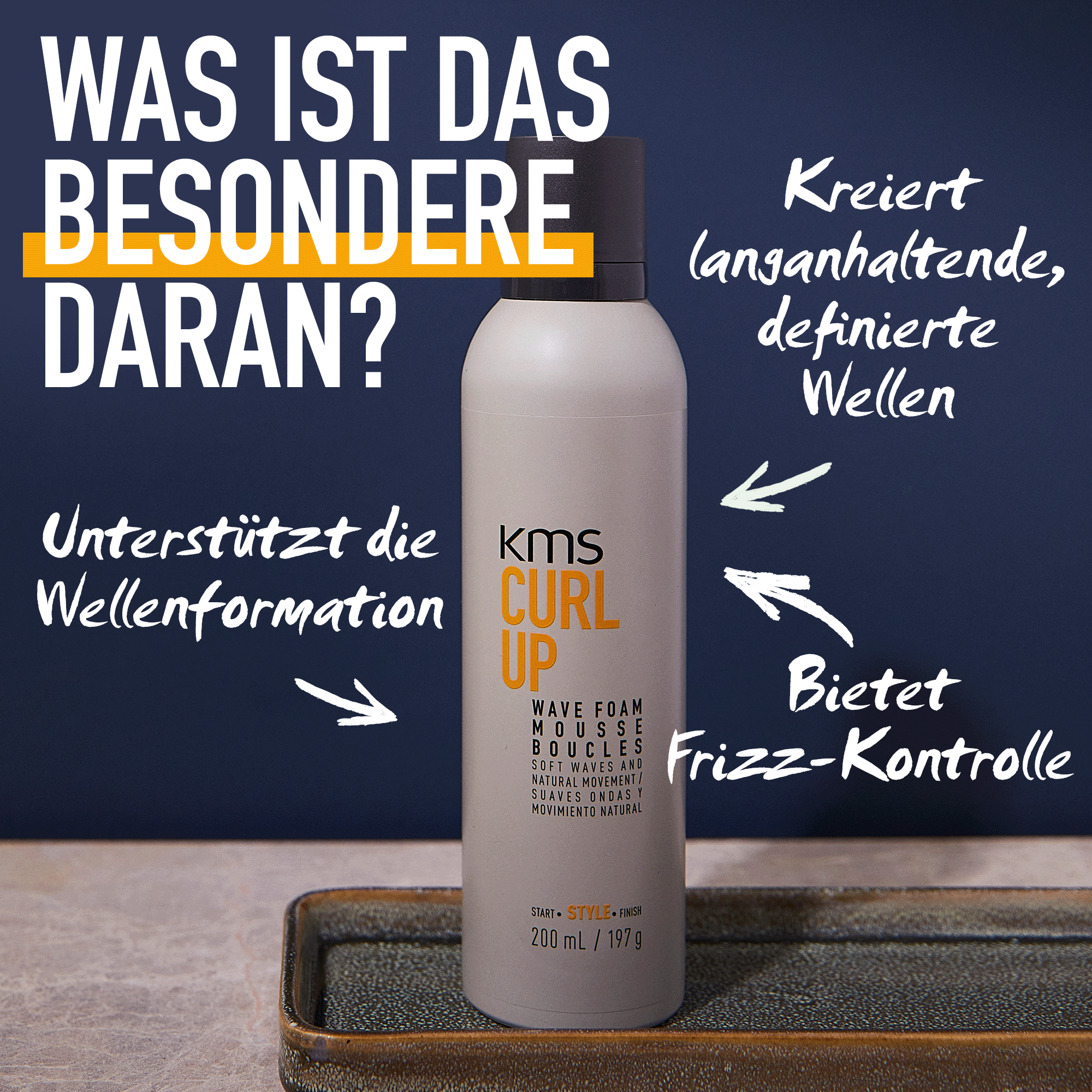 KMS CurlUp Wave Foam