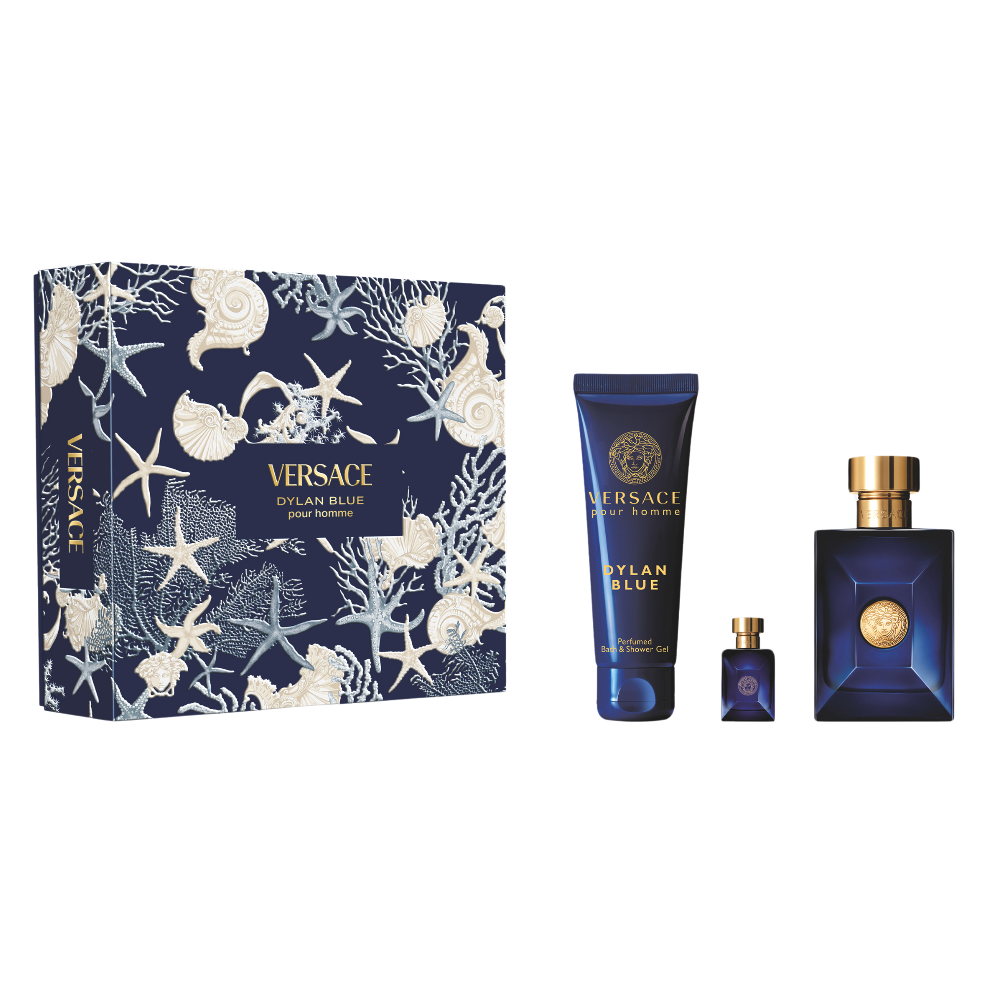 Versace Dylan Blue Pour Homme Eau de Toilette (EdT) 100ml SET