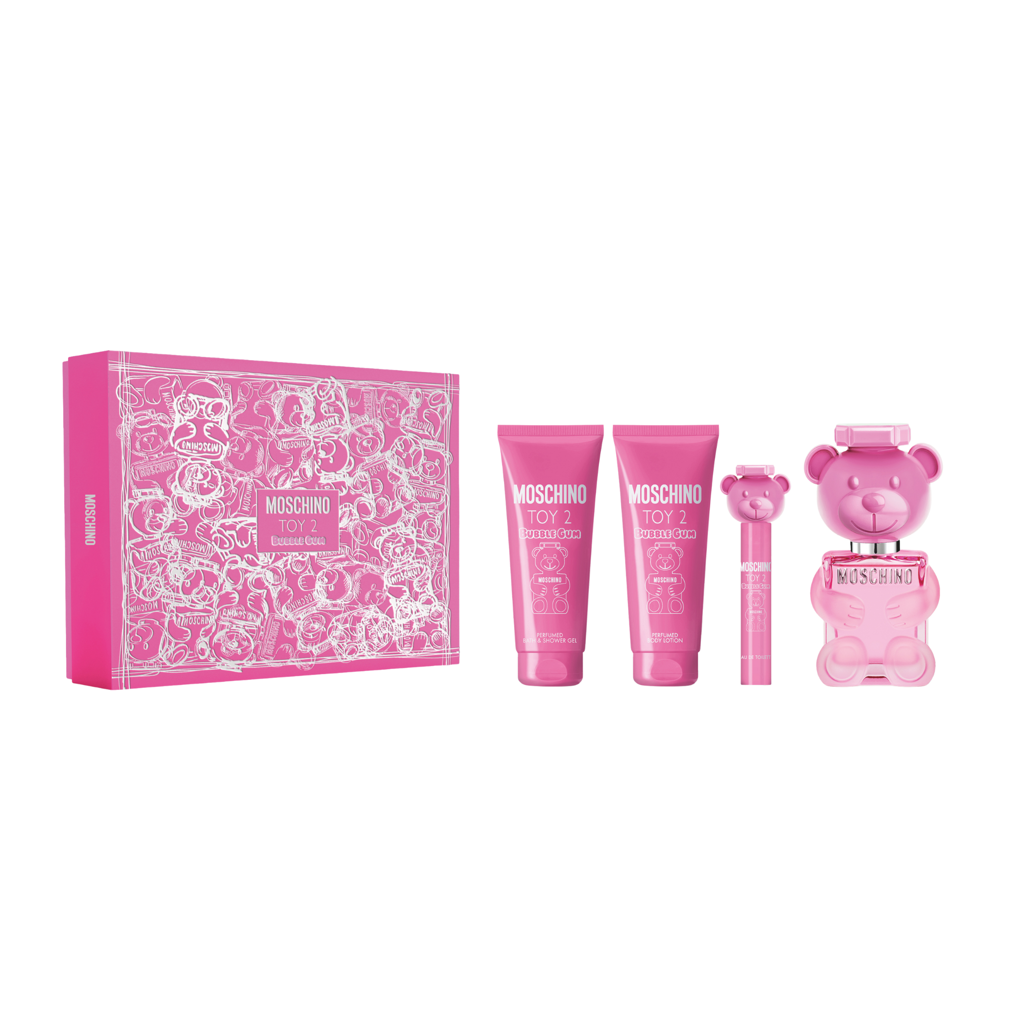 Moschino Toy 2 Bubble Gum Eau de Toilette (EdT) 100ml SET