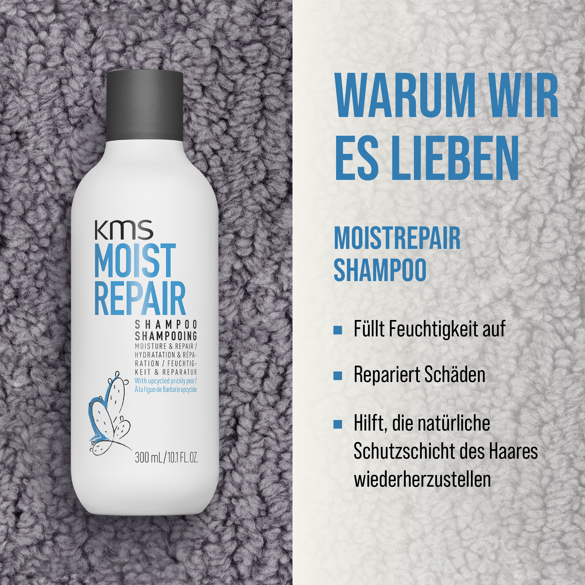 KMS MoistRepair Set für trockenes und geschädigtes Haar